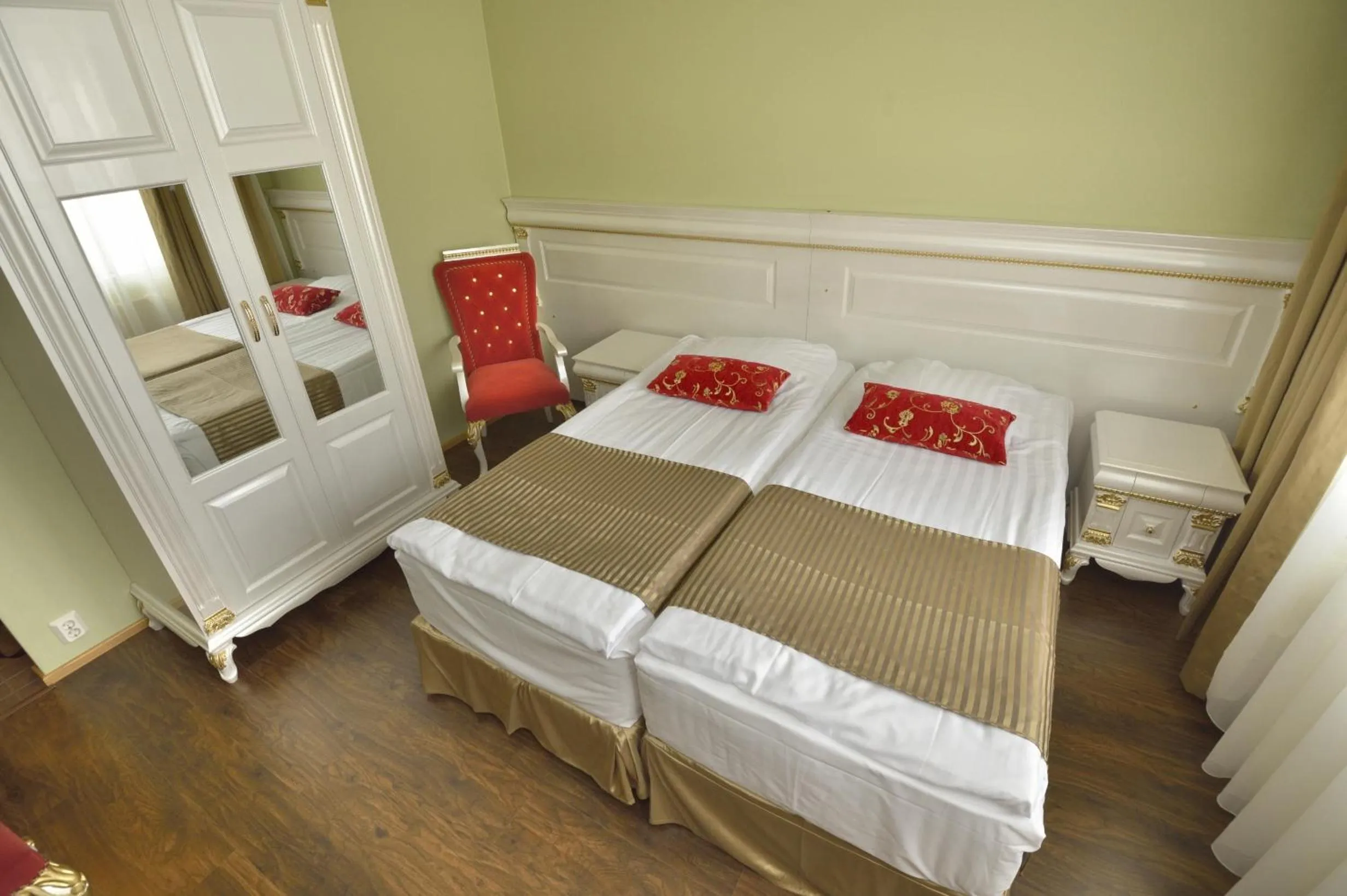 Bed in Hotel Golden Dome Iisalmi