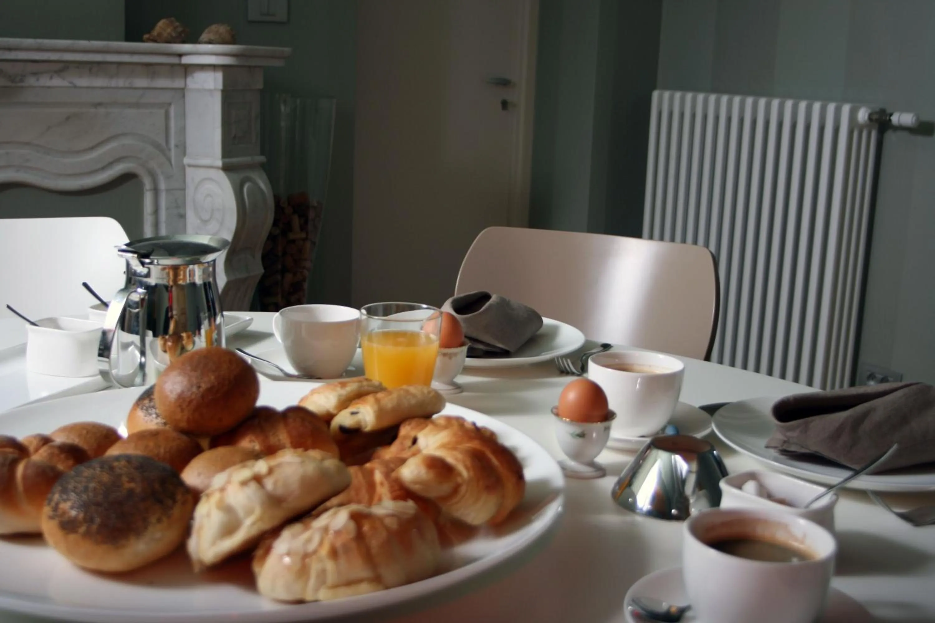 Food and drinks in B&B AubergInn