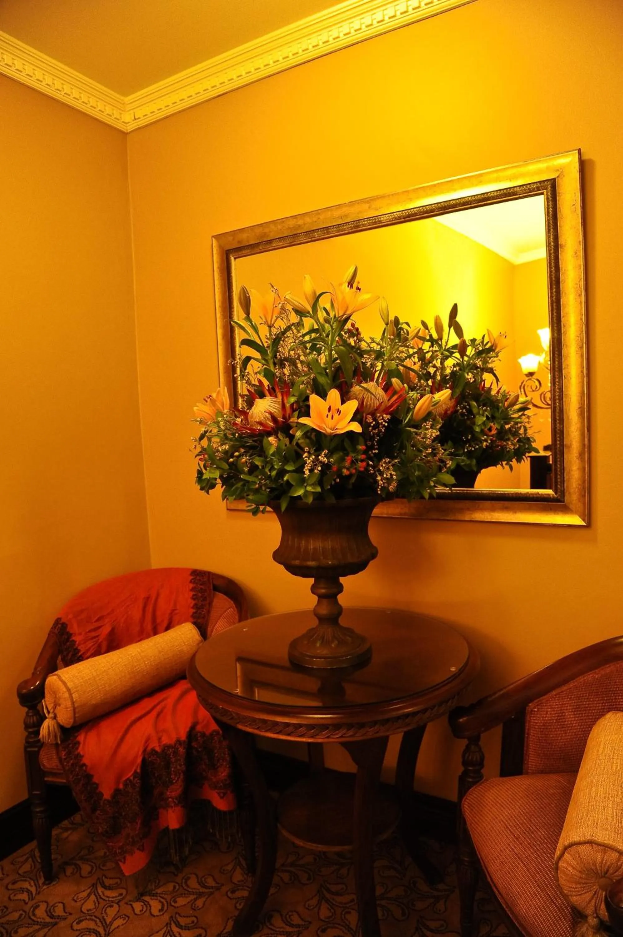 Decorative detail in Anta Boga Hotel