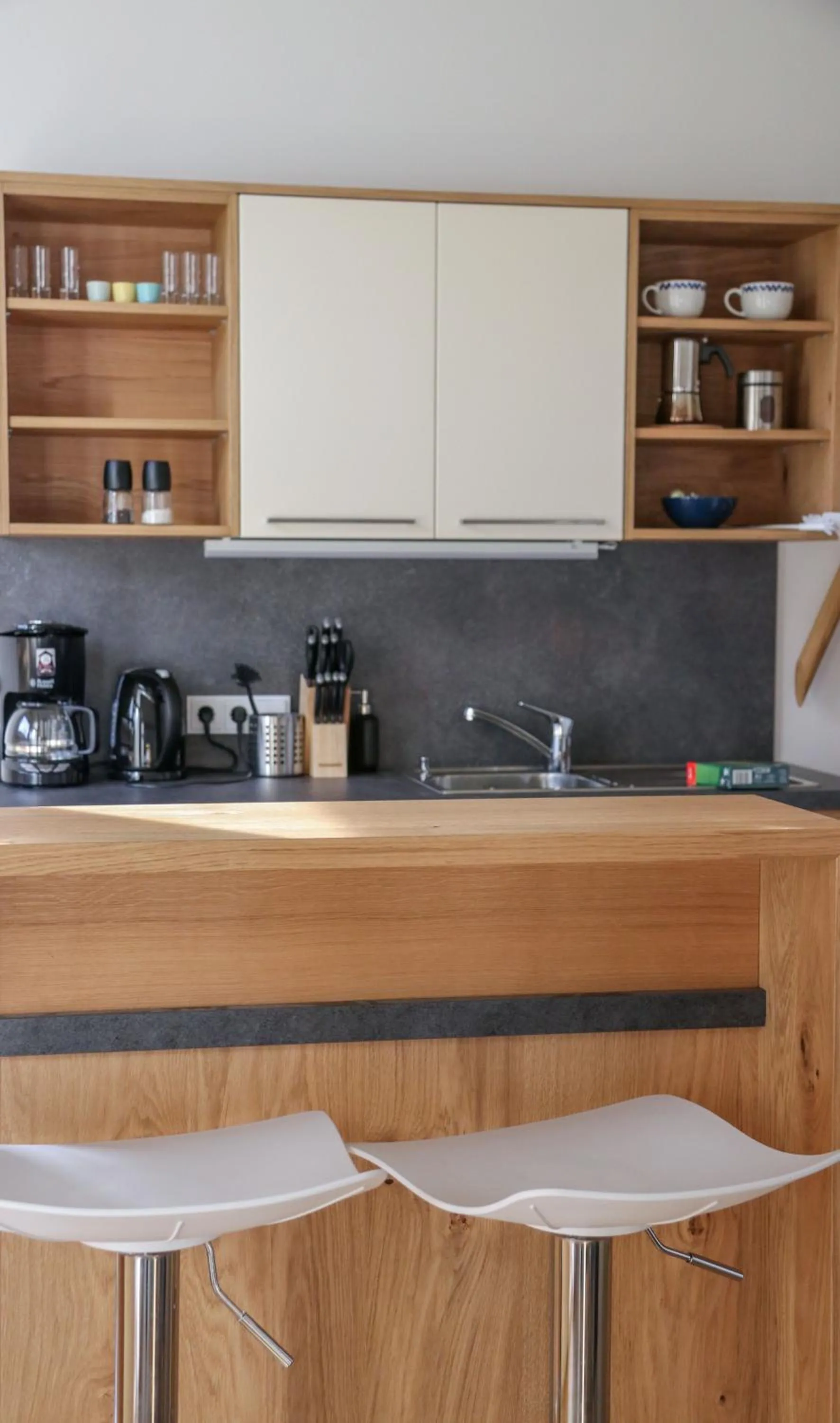 Kitchen or kitchenette in Biobauernhof Jagglhof