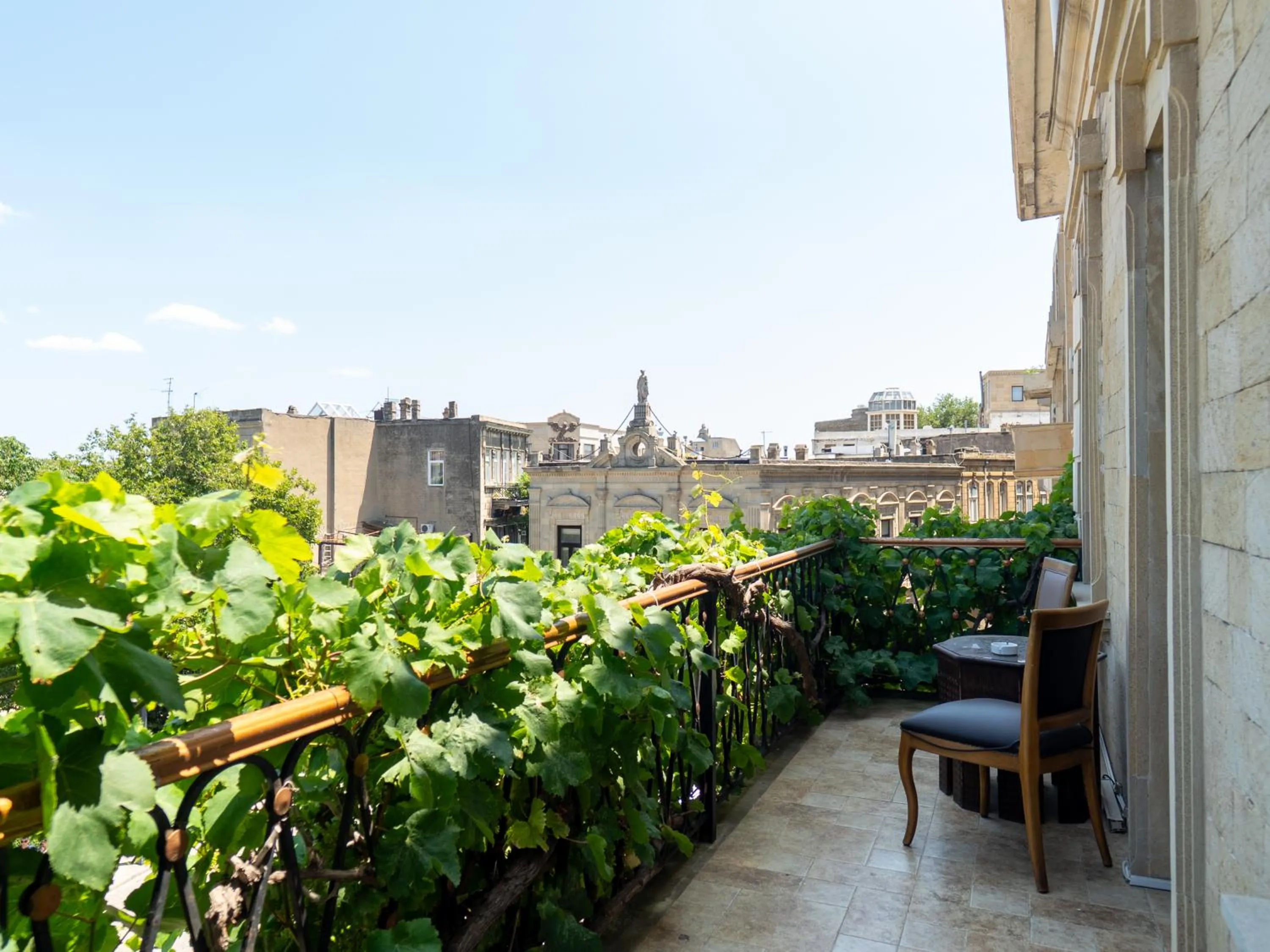 City view in Shah Palace Luxury Museum Hotel