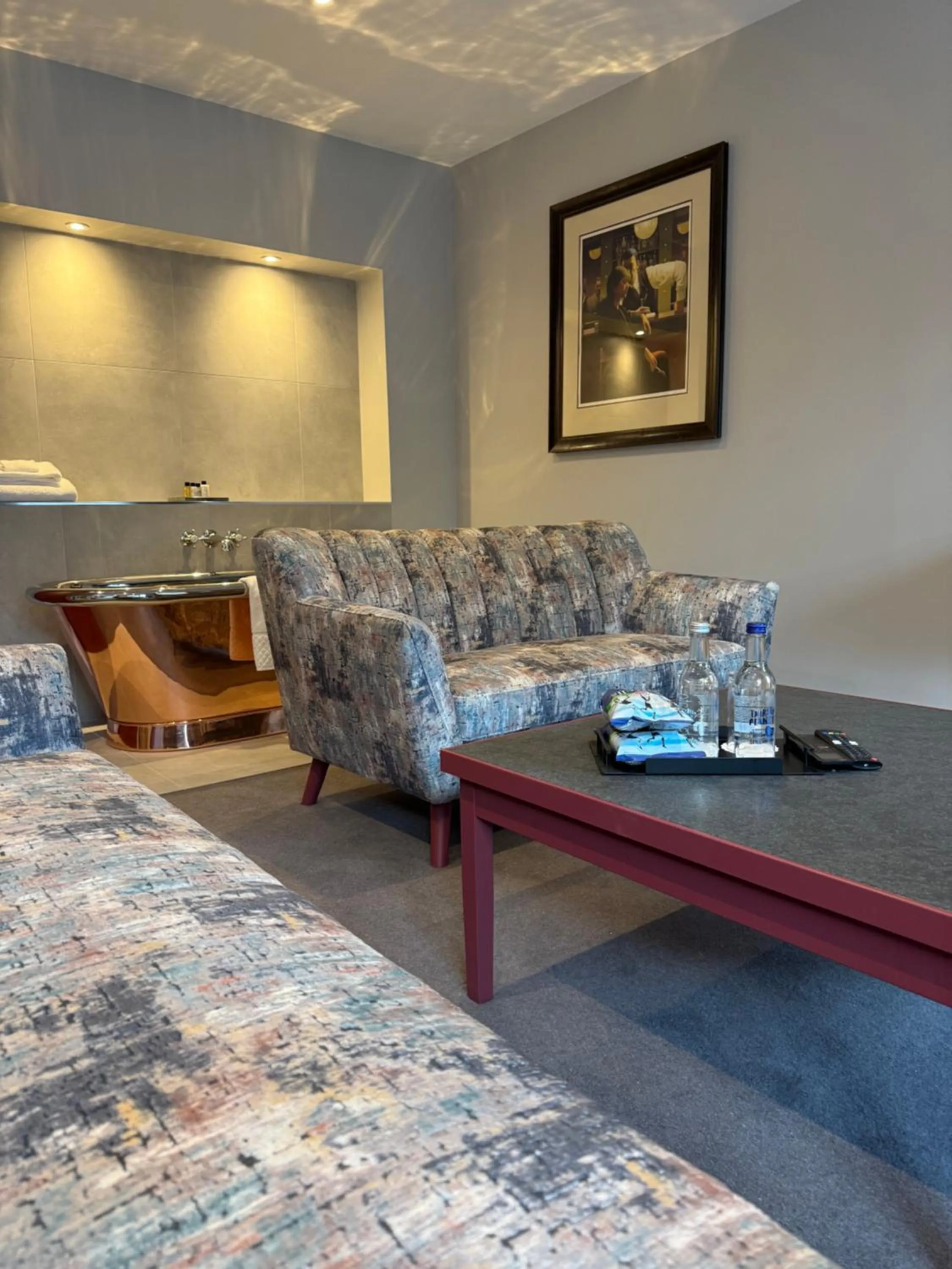 Living room in Poets House