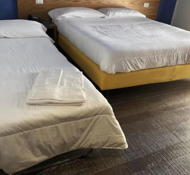 Bed in Hotel Zodiaco