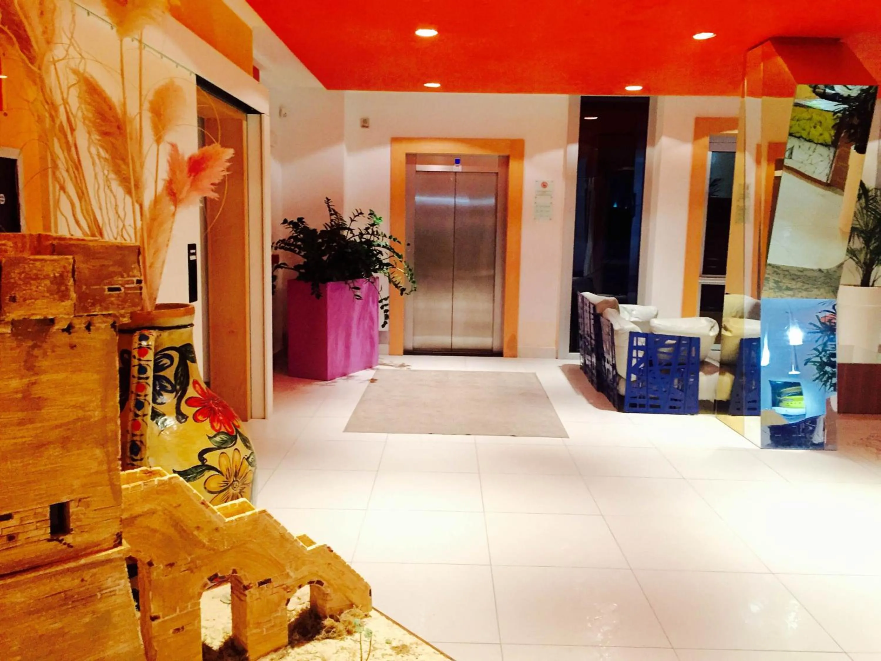 Lobby or reception in Hotel Zodiaco