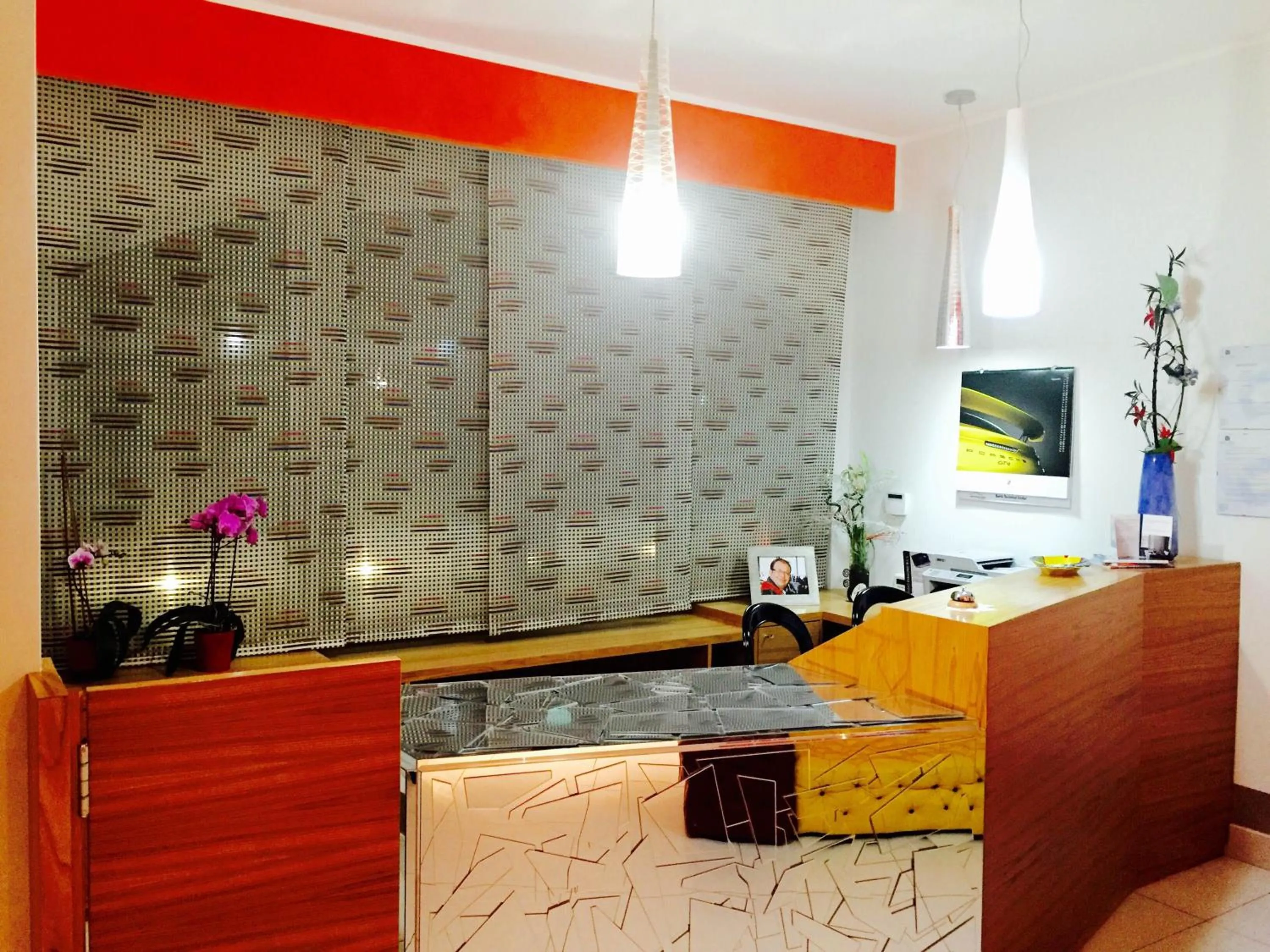 Lobby or reception in Hotel Zodiaco