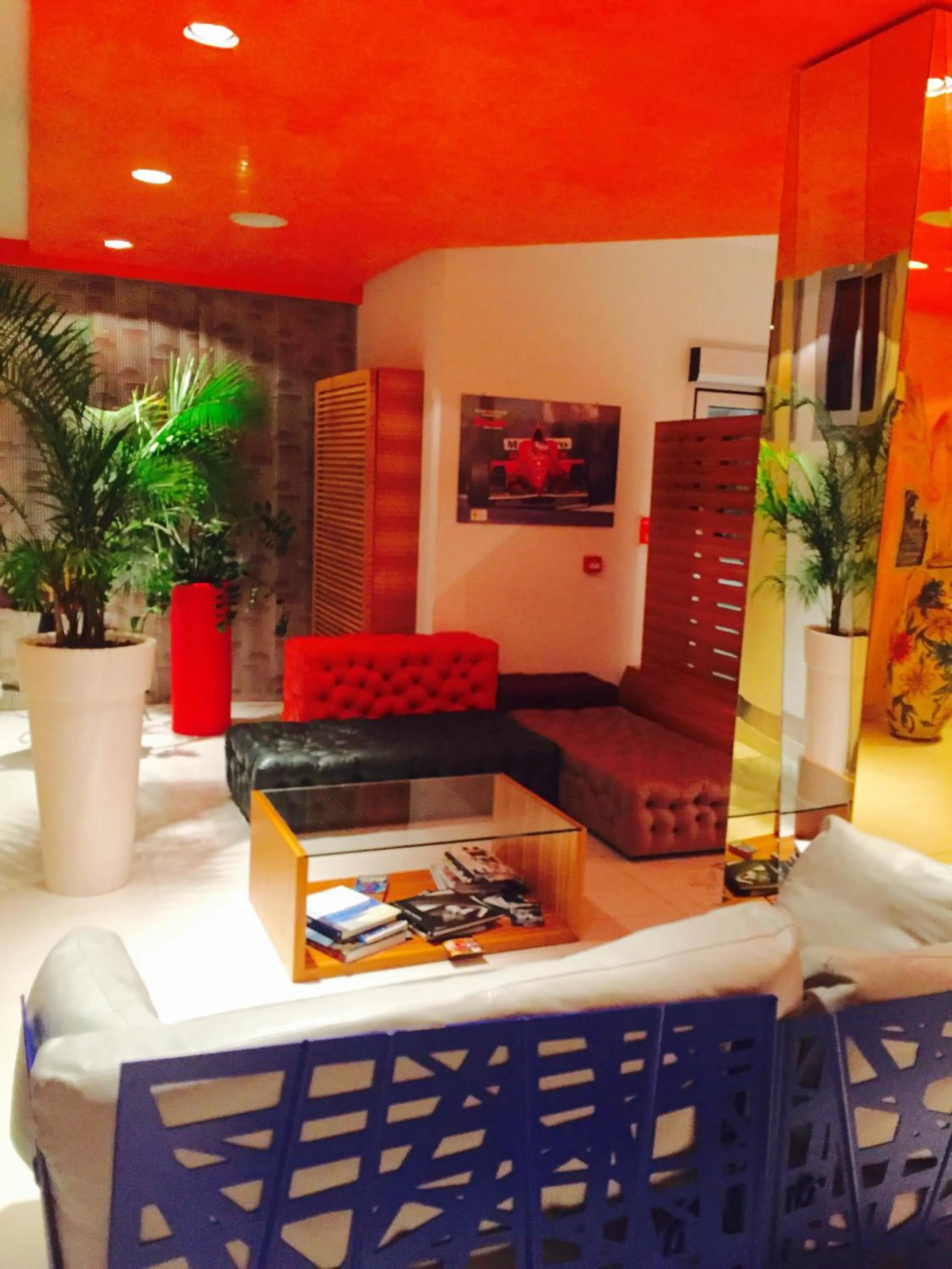 Lobby or reception in Hotel Zodiaco