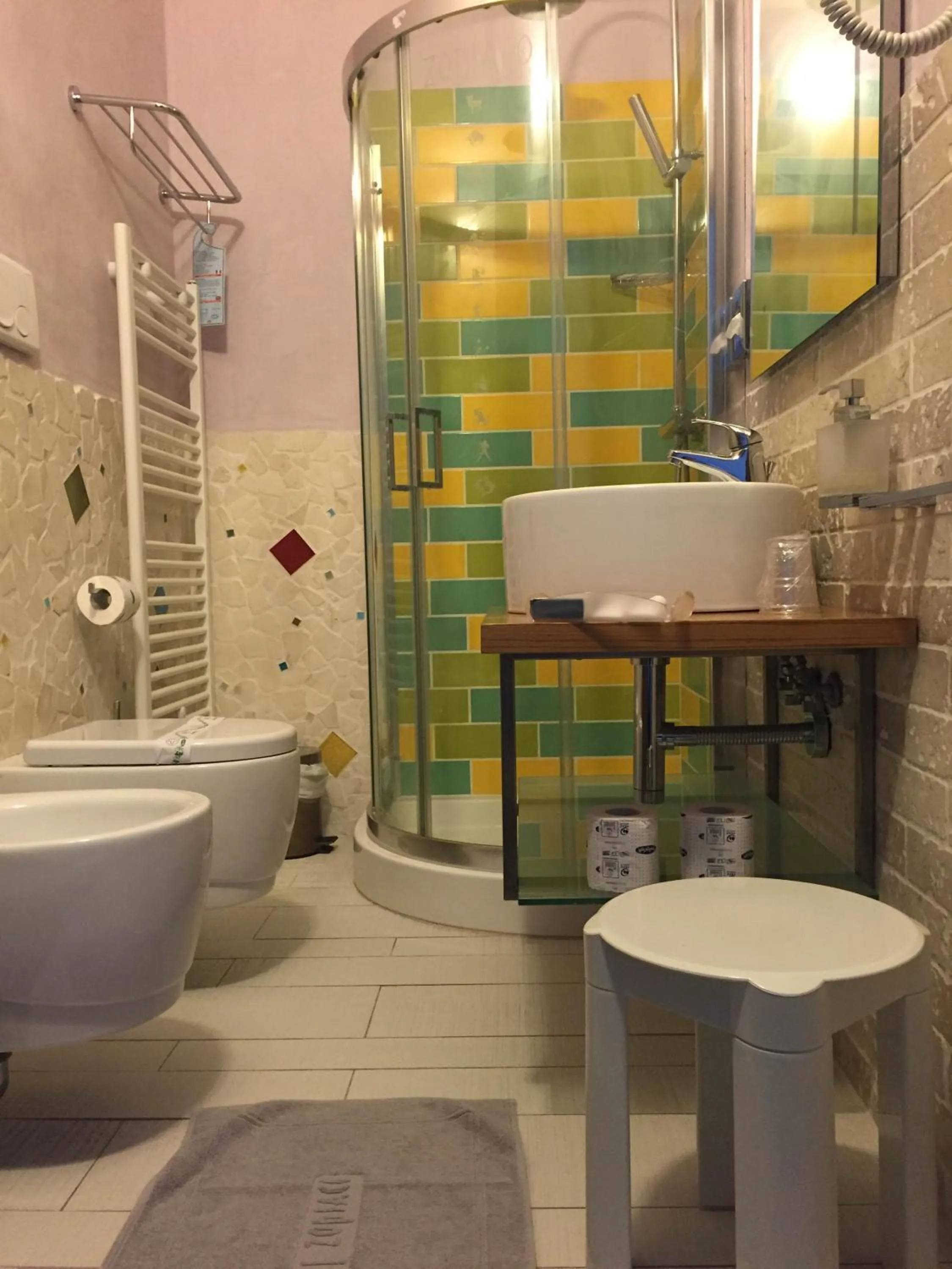 Bathroom in Hotel Zodiaco