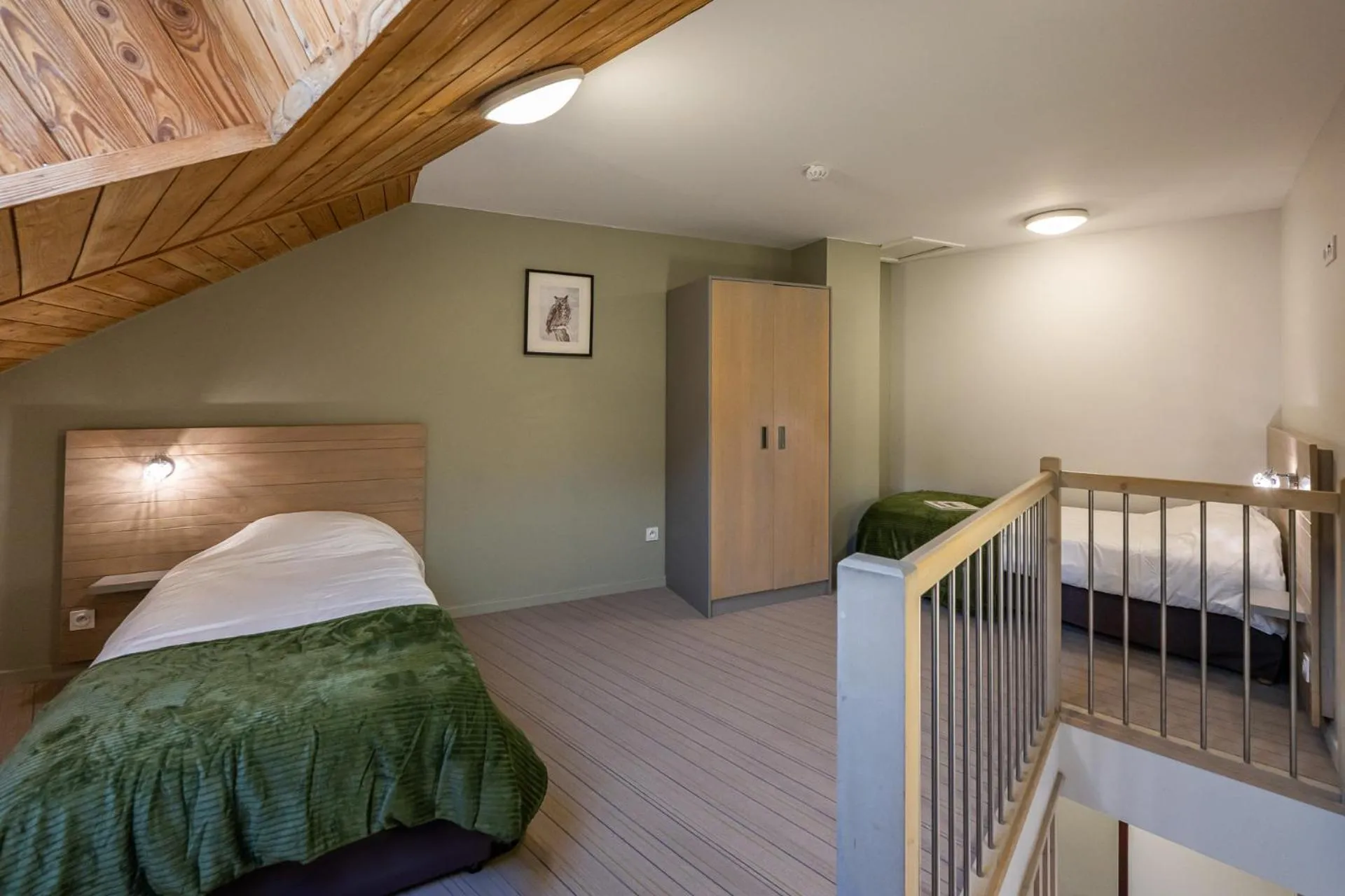 Bedroom, Bed in Auberge de la Gravière