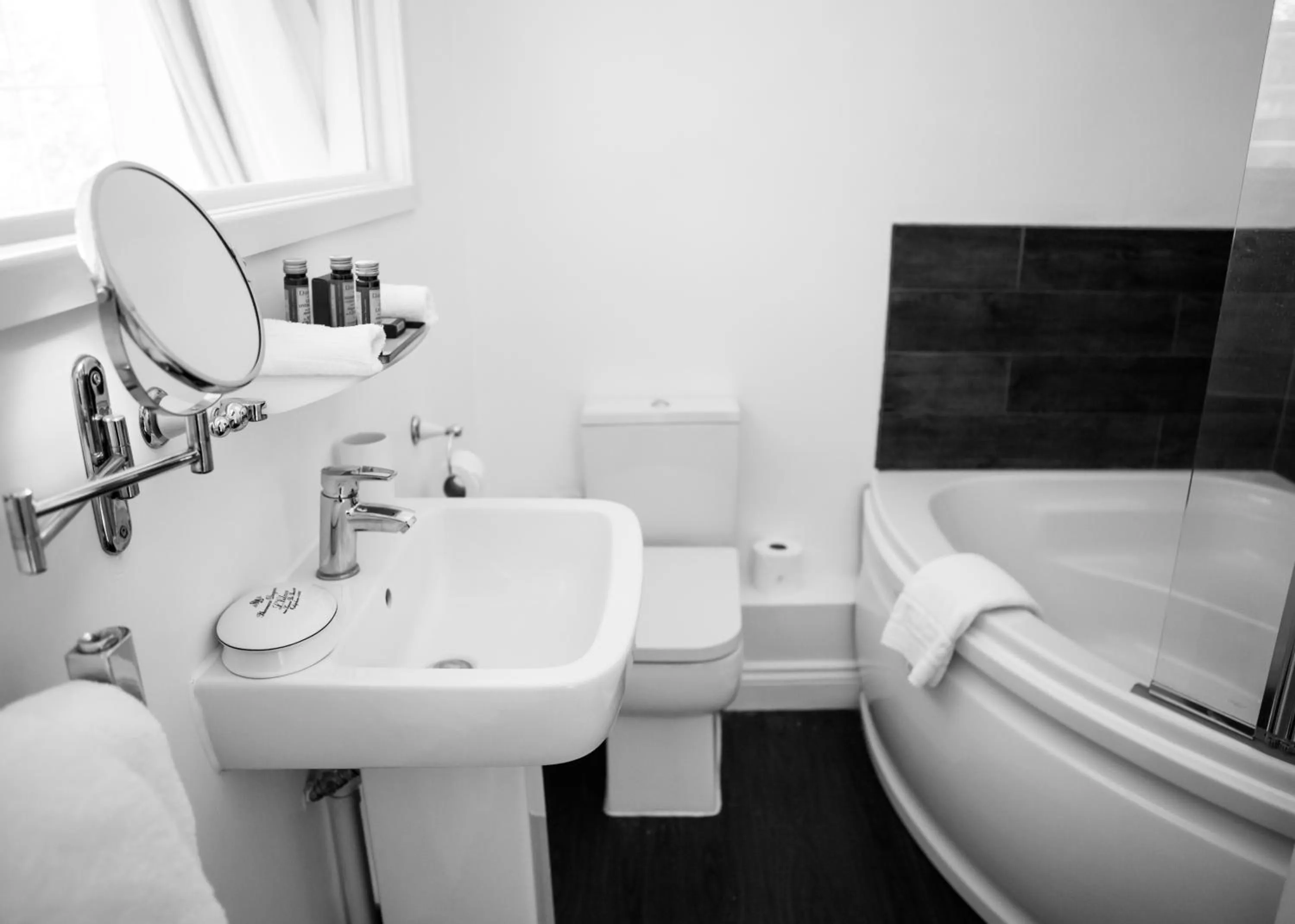 Bathroom in Limestone Hotel