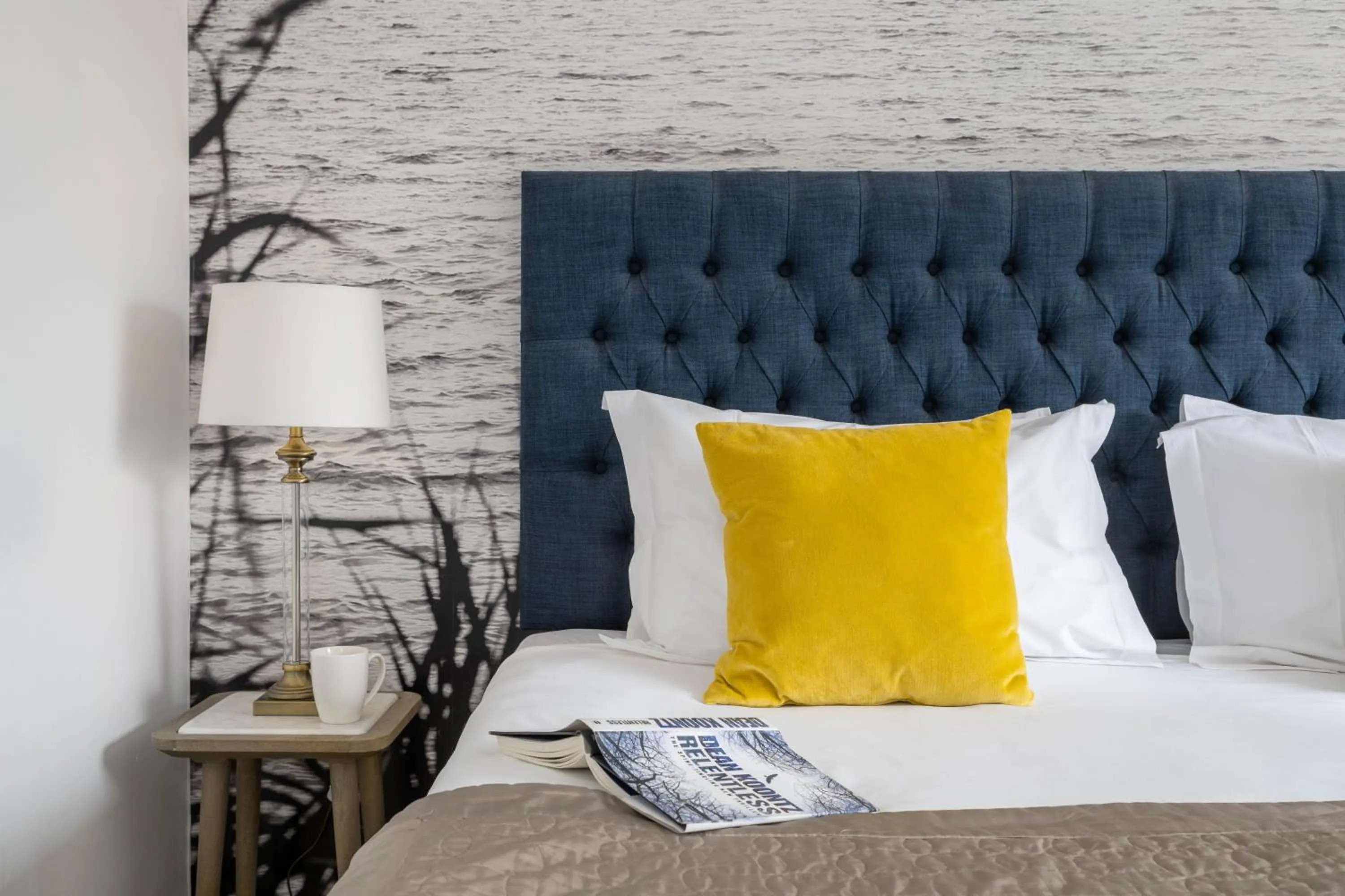 Bed in Limestone Hotel