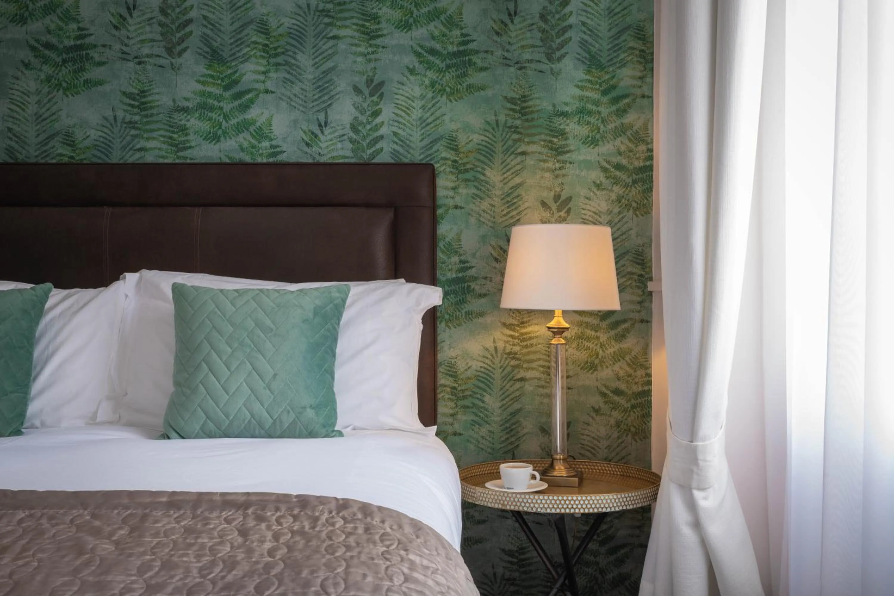 Bed in Limestone Hotel