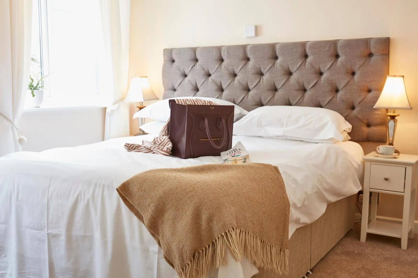 Bed in Limestone Hotel