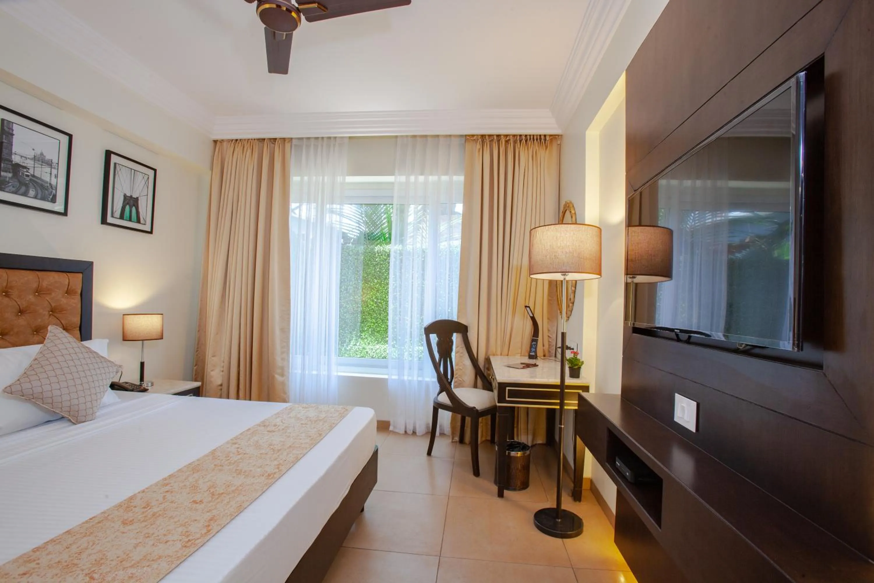 Bed in Royale Exotica, Goa