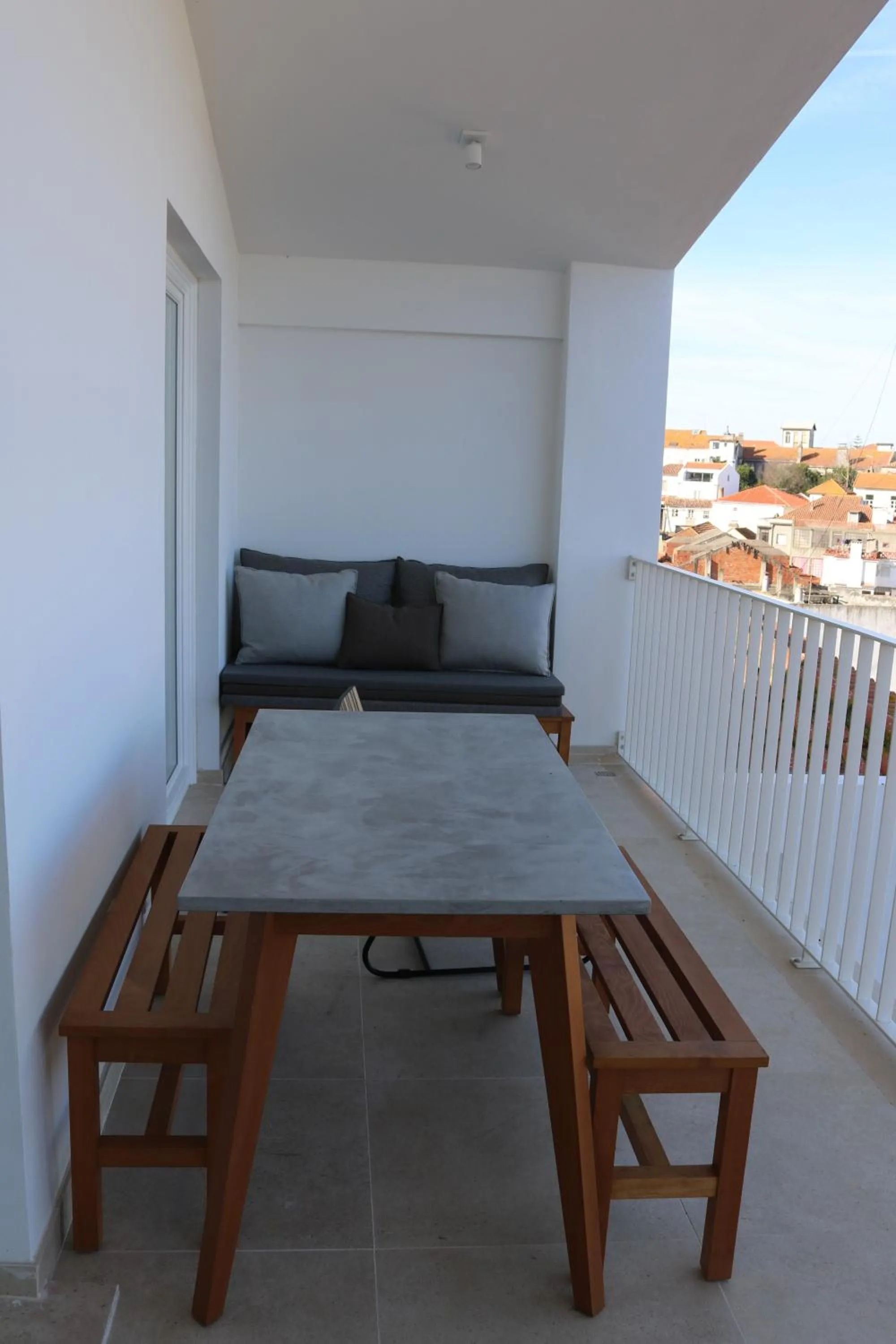 Balcony/Terrace in Villa Graça -Hostels and Apartments