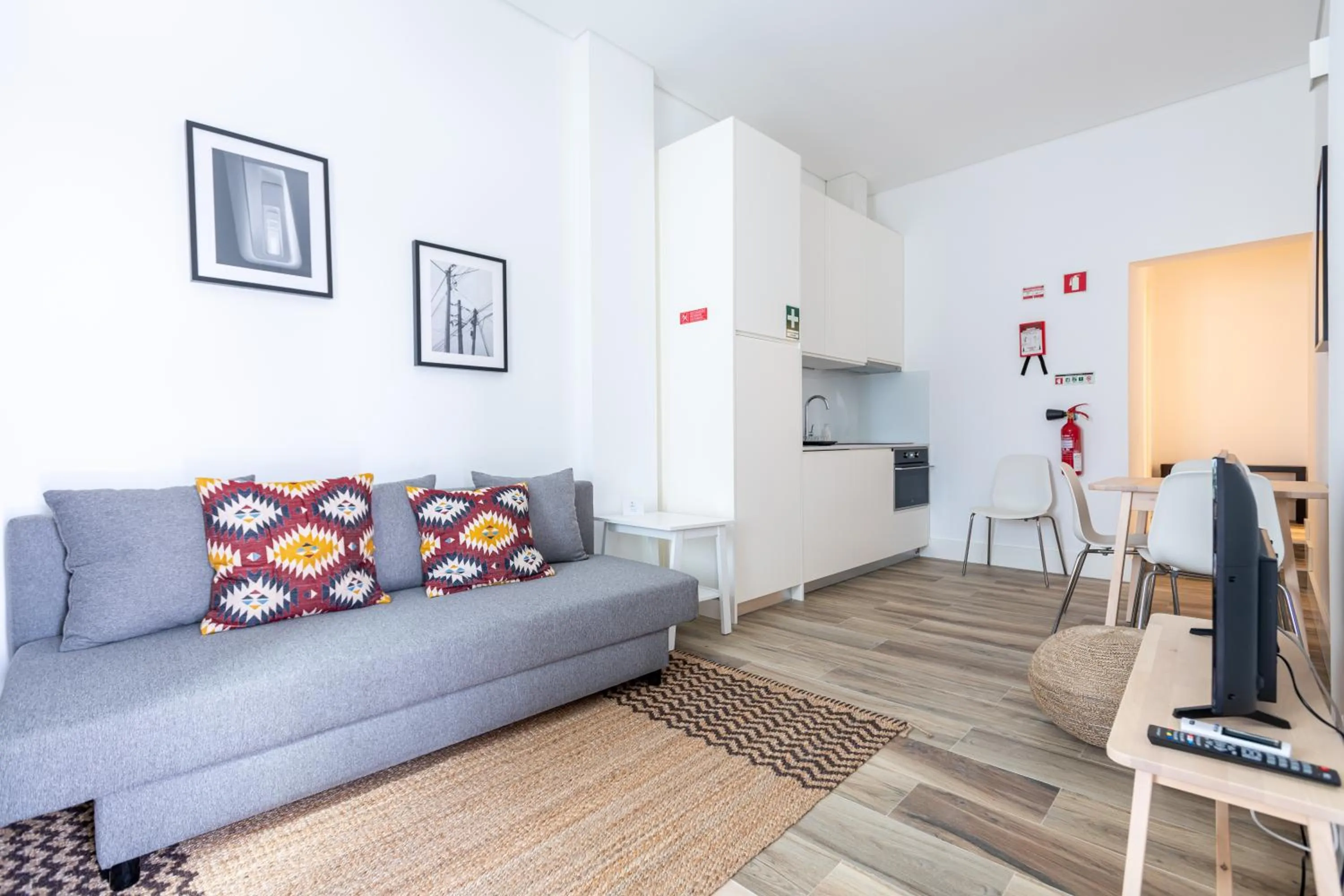 Living room in Villa Graça -Hostels and Apartments
