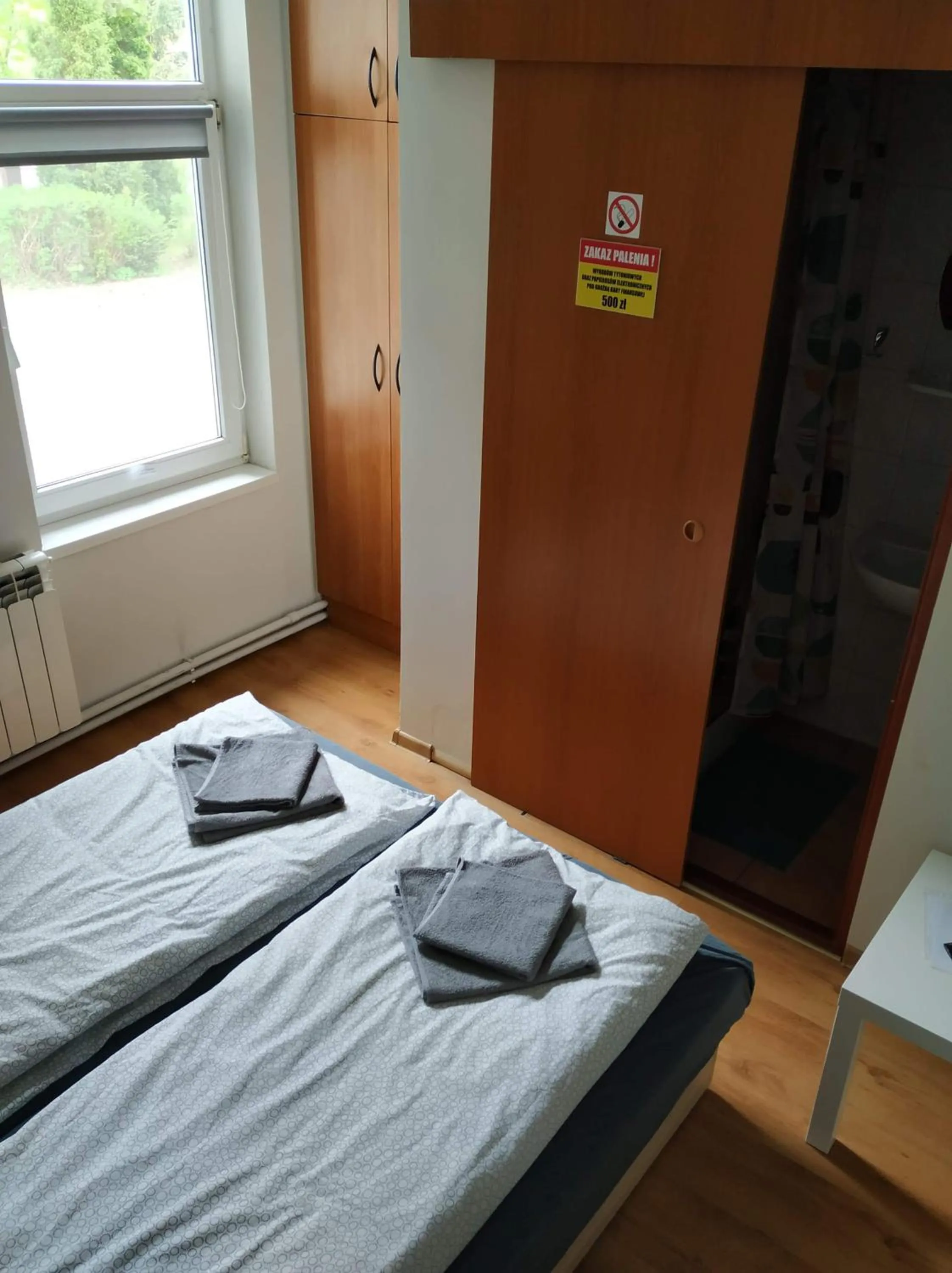 Bed in Pensjonat Tężniowa 6