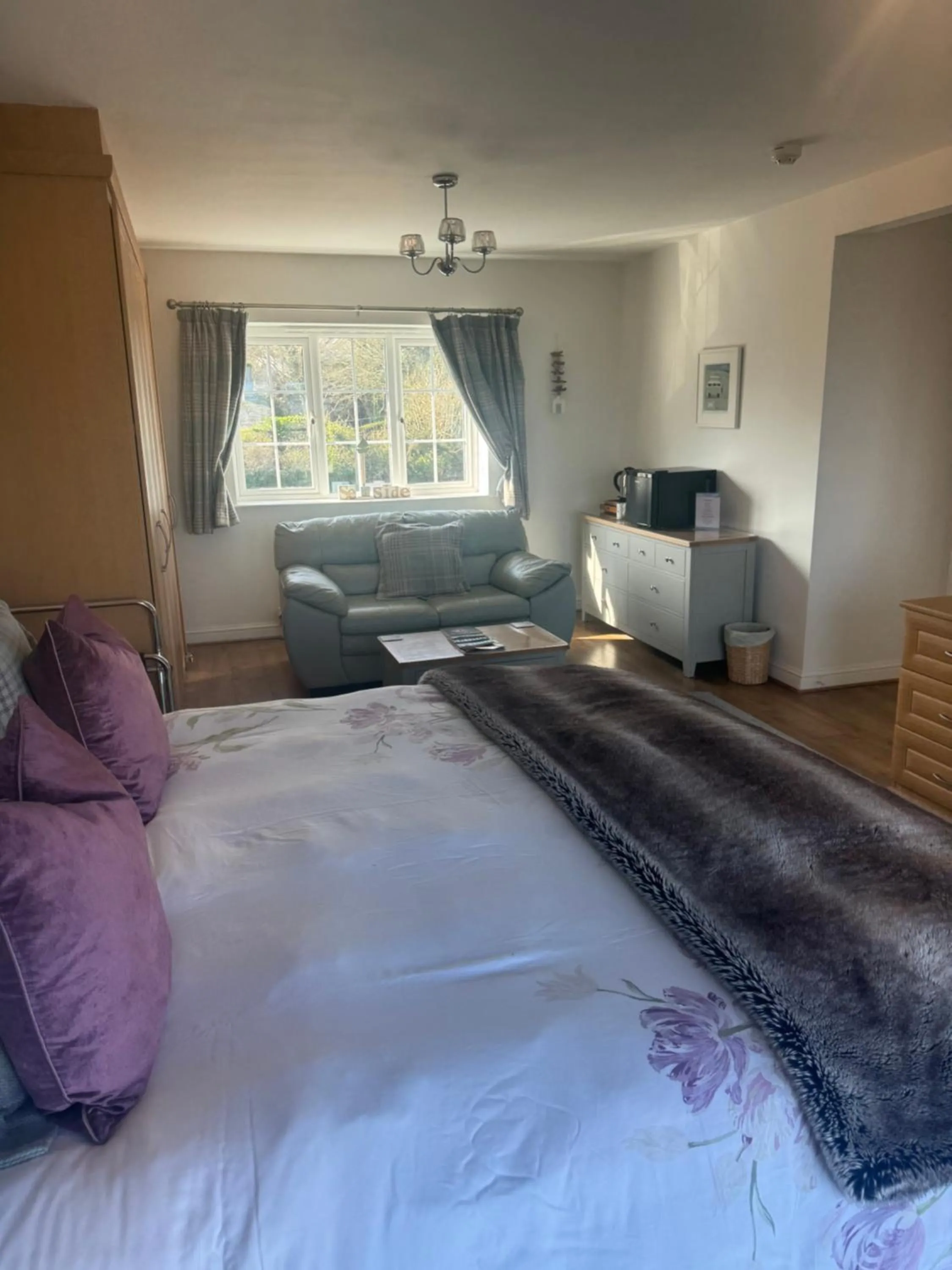 Bed in Downsfield Bed and Breakfast