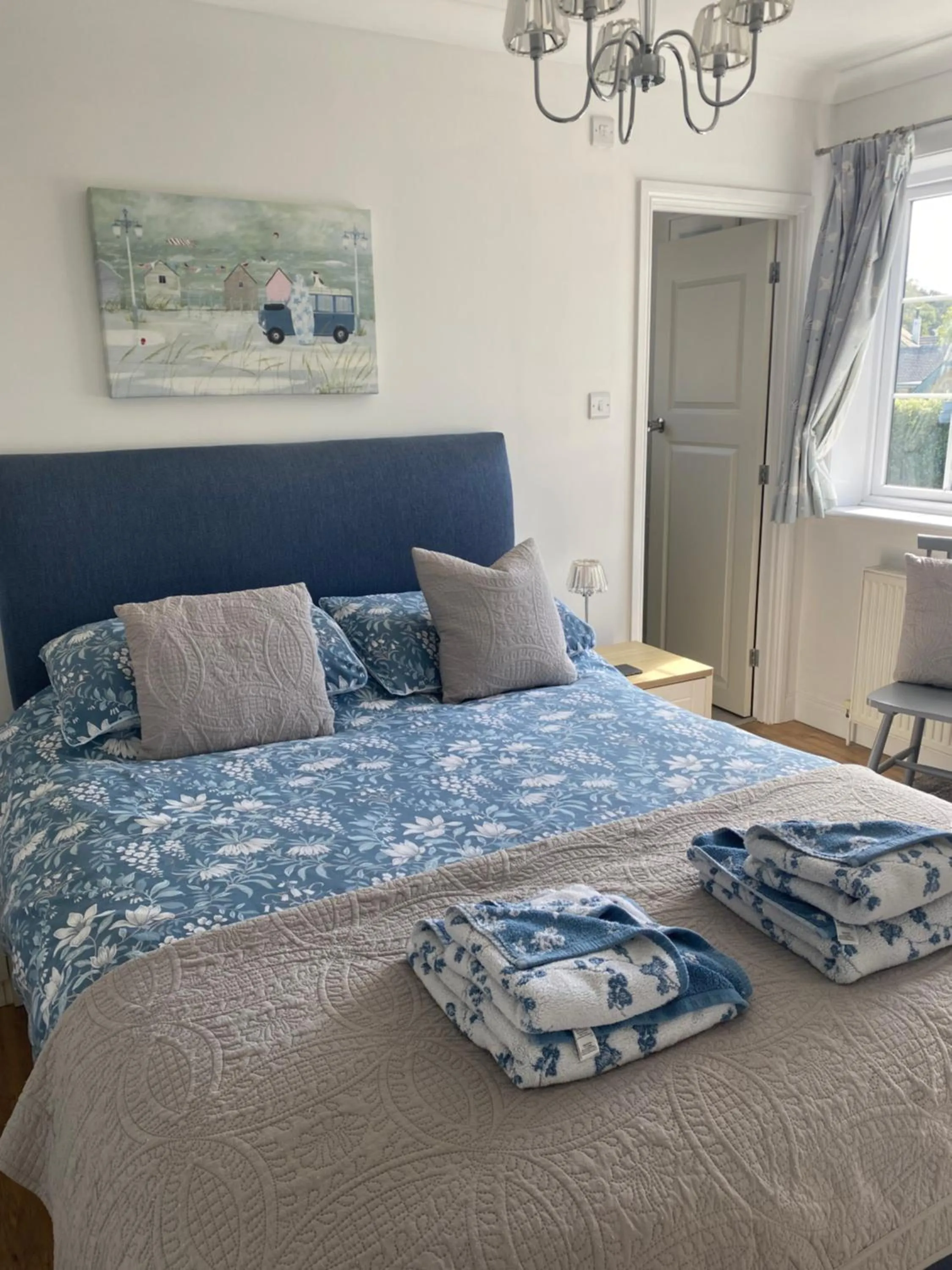 Bed in Downsfield Bed and Breakfast