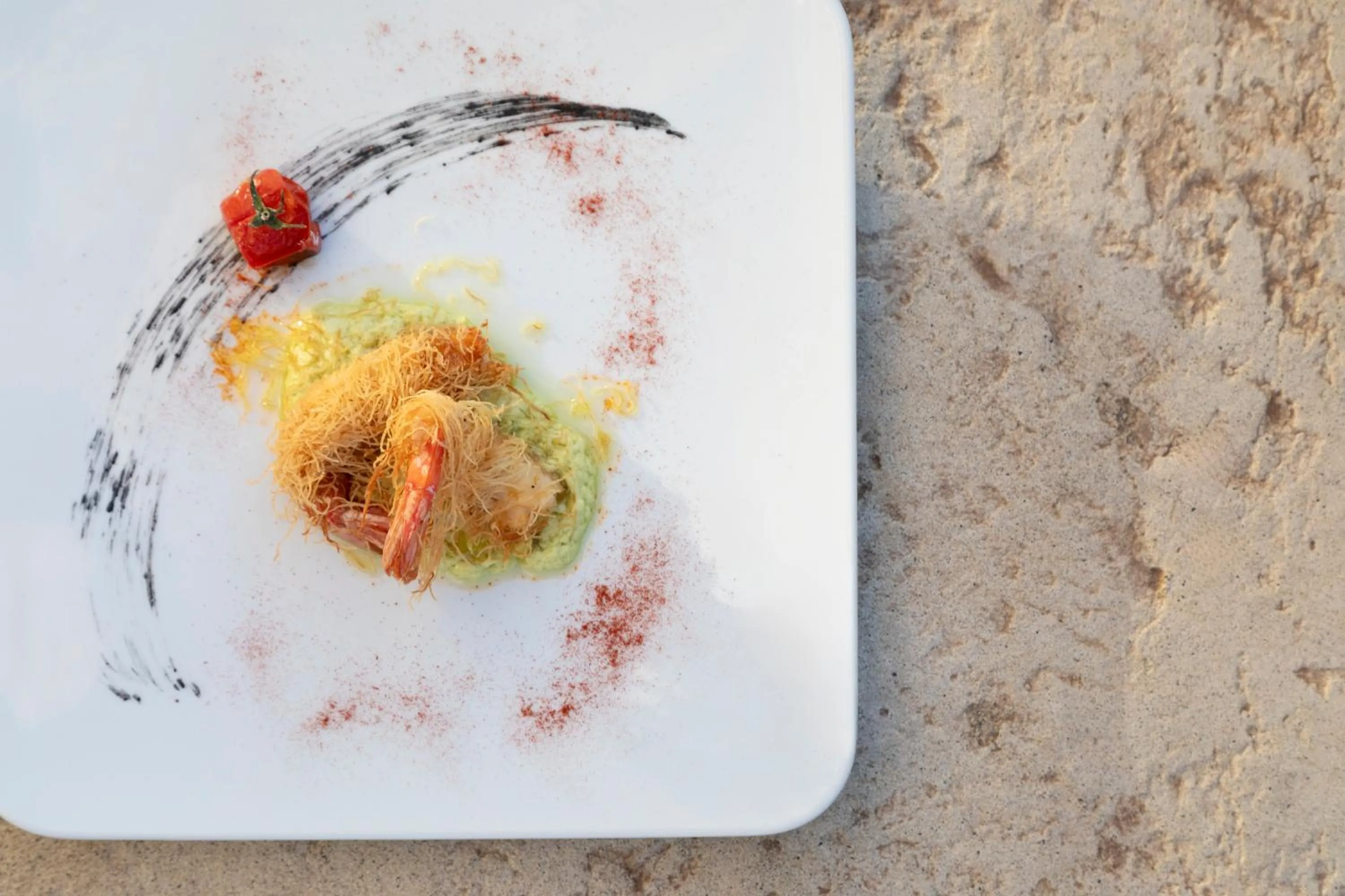 Restaurant/places to eat in Midenza Seaside & Nature Retreat