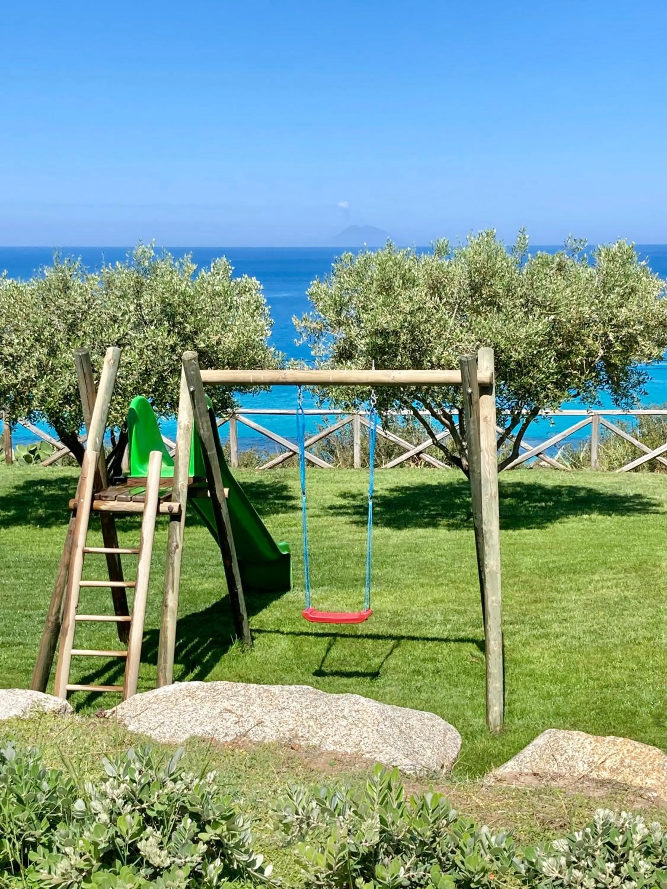 Children play ground in Midenza Seaside & Nature Retreat
