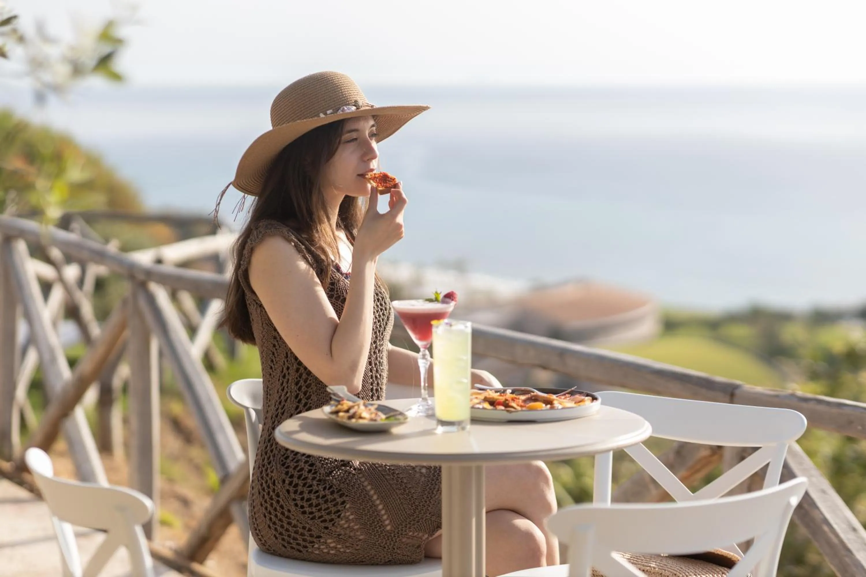 Balcony/Terrace in Midenza Seaside & Nature Retreat