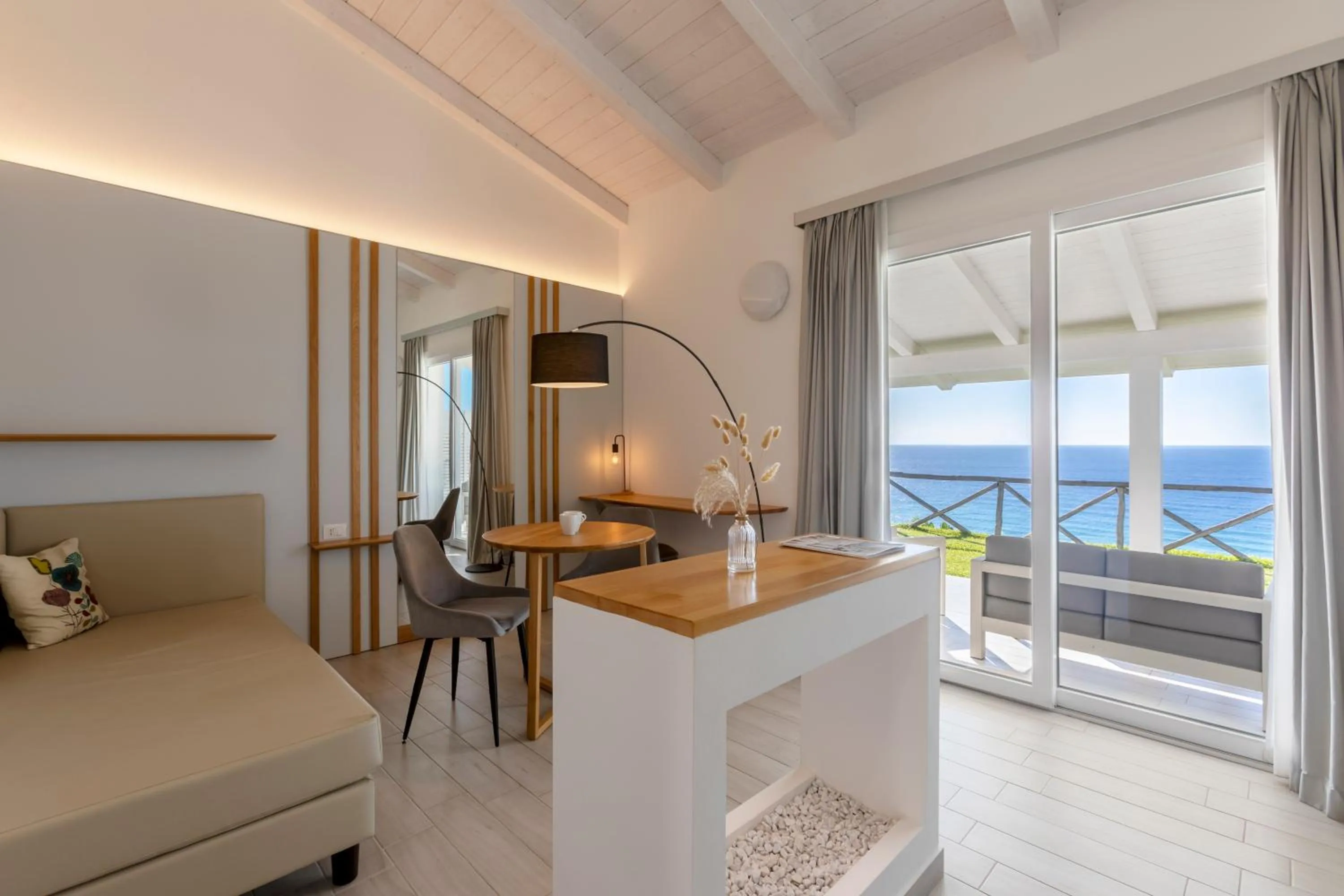 Sea view in Midenza Seaside & Nature Retreat