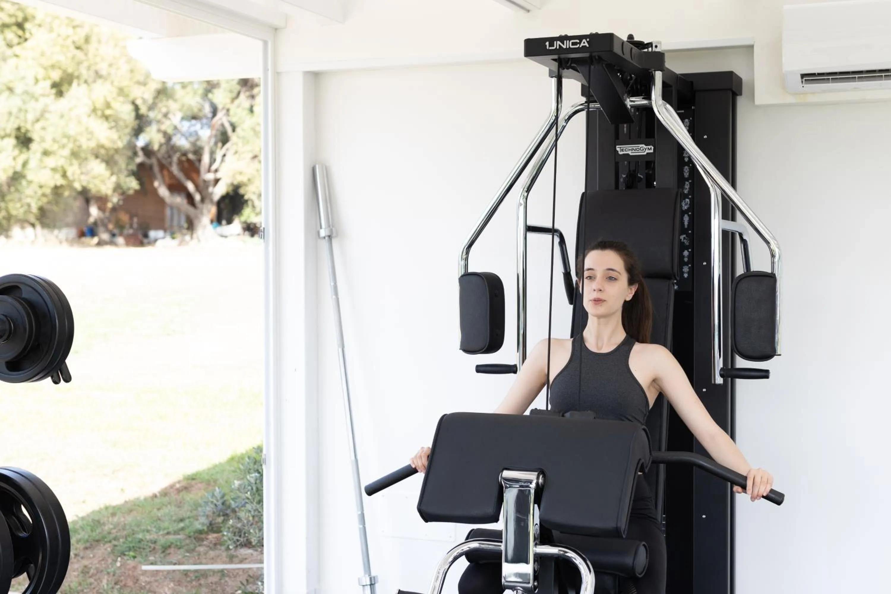 Fitness centre/facilities in Midenza Seaside & Nature Retreat