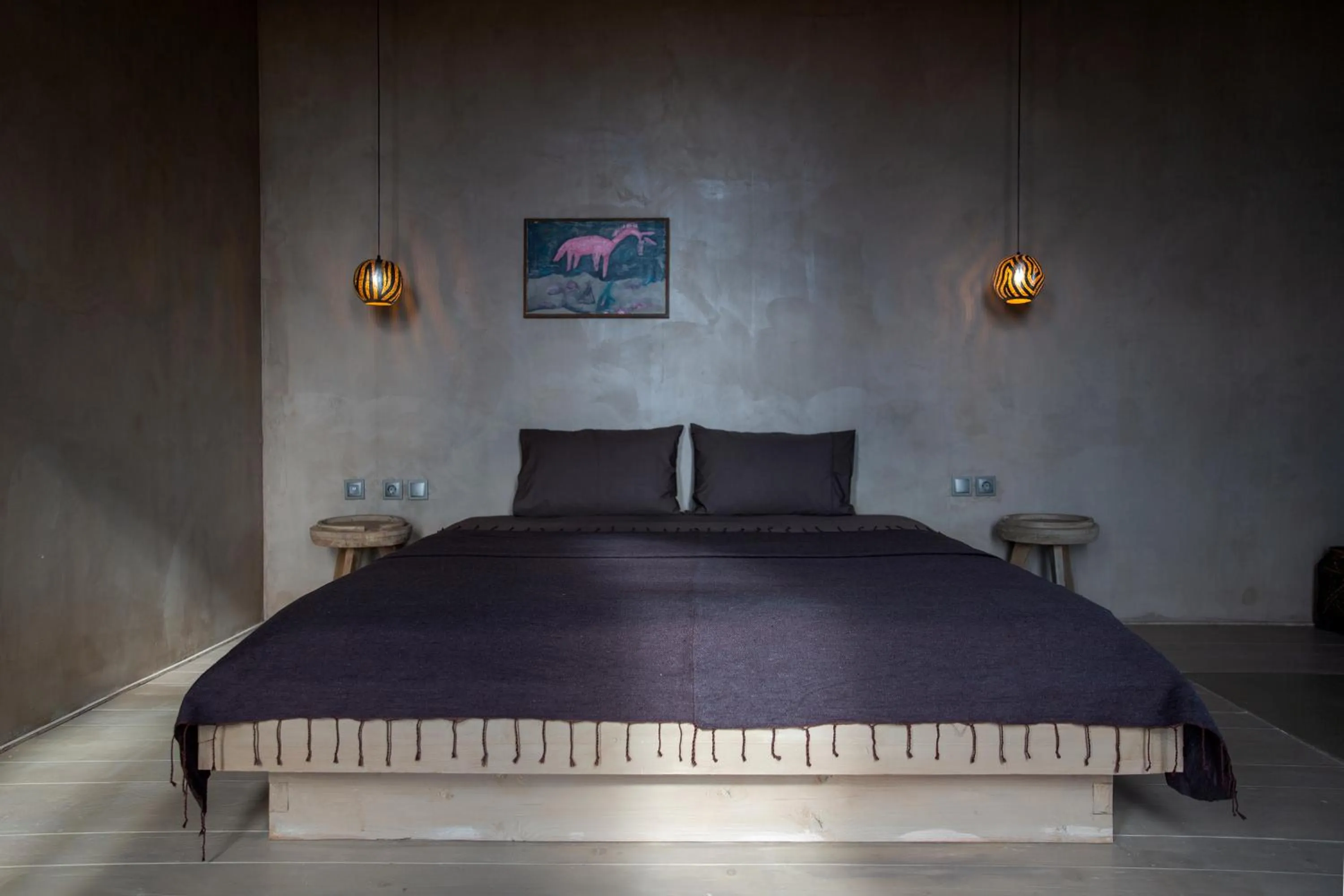 Bedroom, Bed in Life Gallery Hotel & Spa