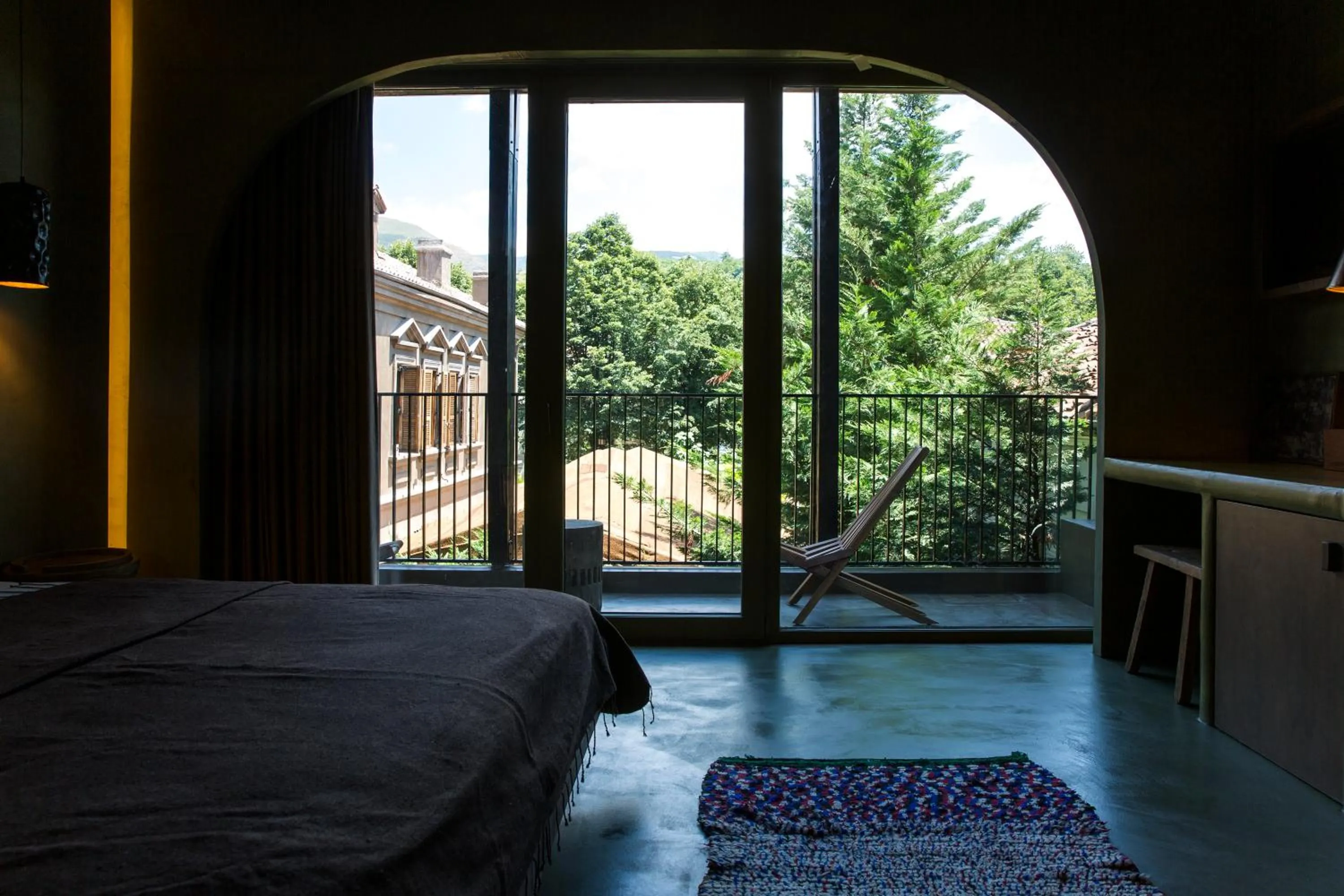 View (from property/room), Bed in Life Gallery Hotel & Spa