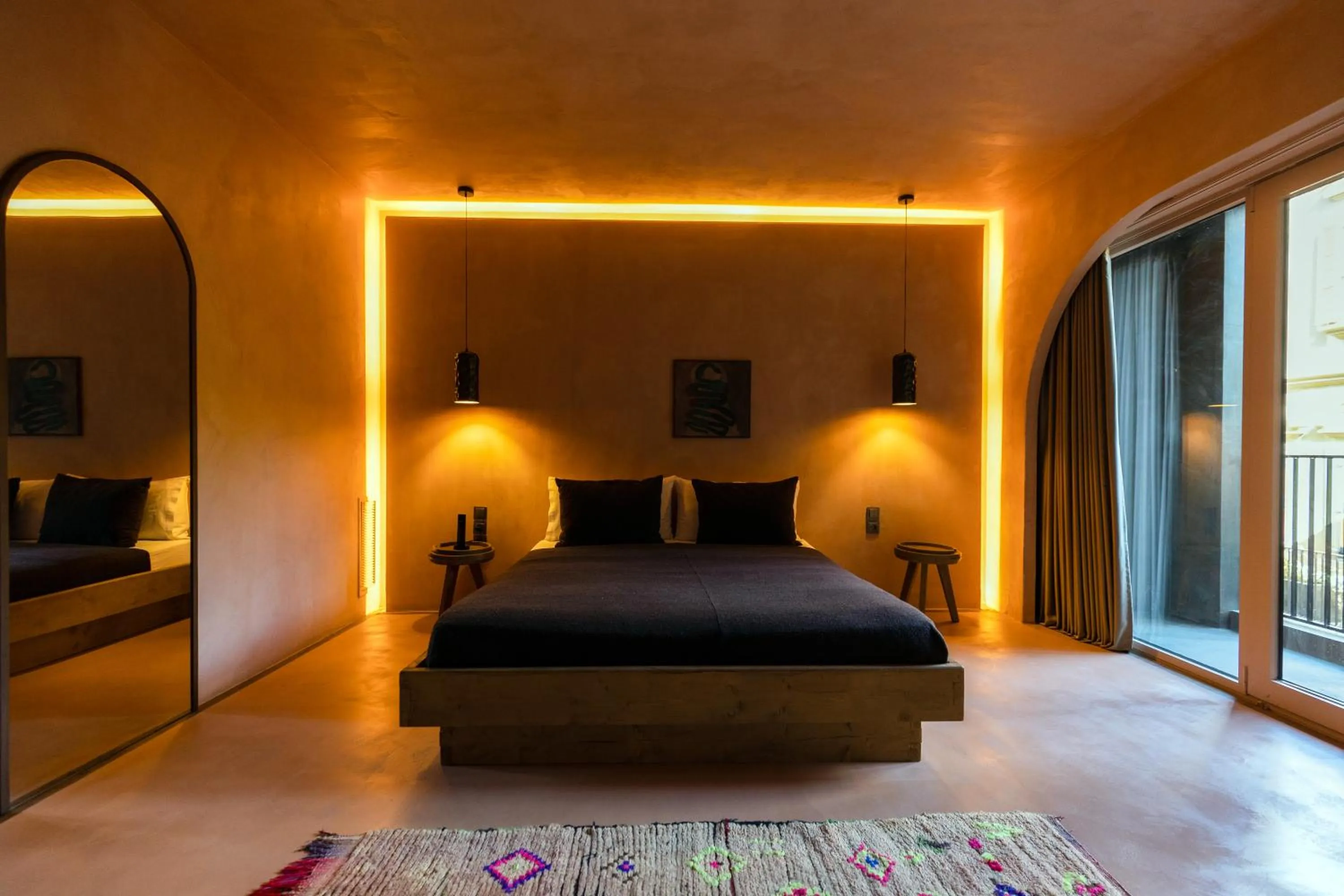 Bedroom, Bed in Life Gallery Hotel & Spa