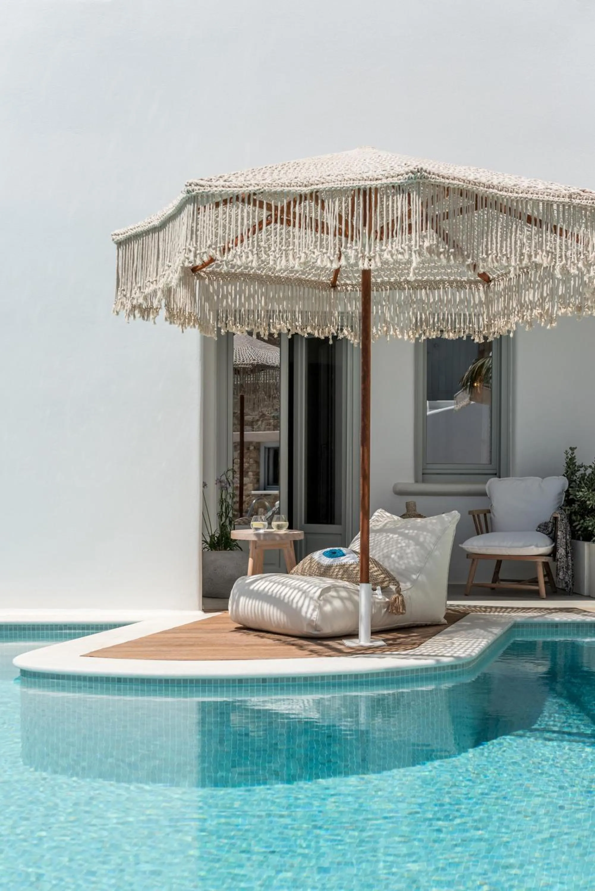 Shower in Virtu Suites