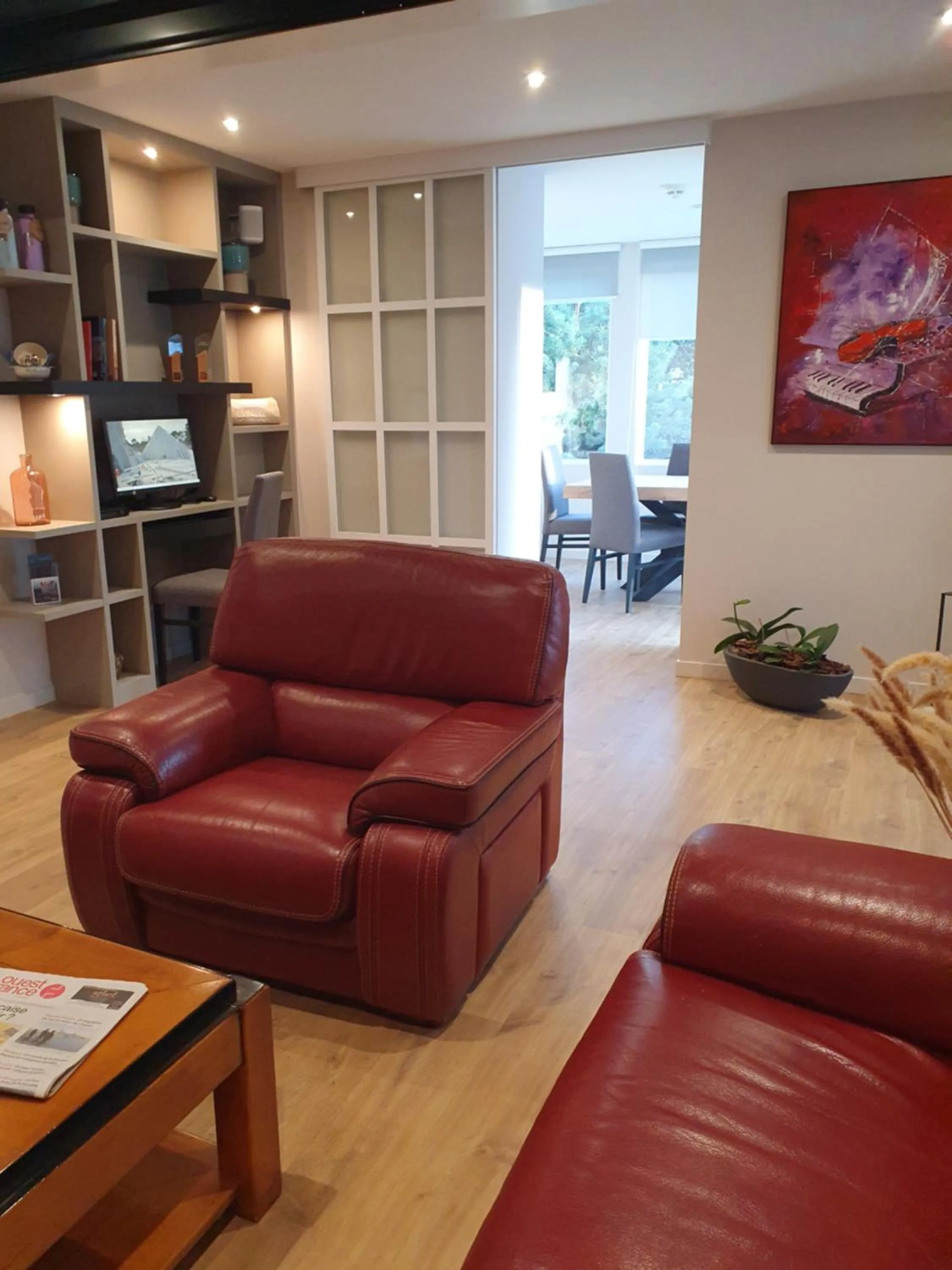 Property building in Logis Hotel La Closerie