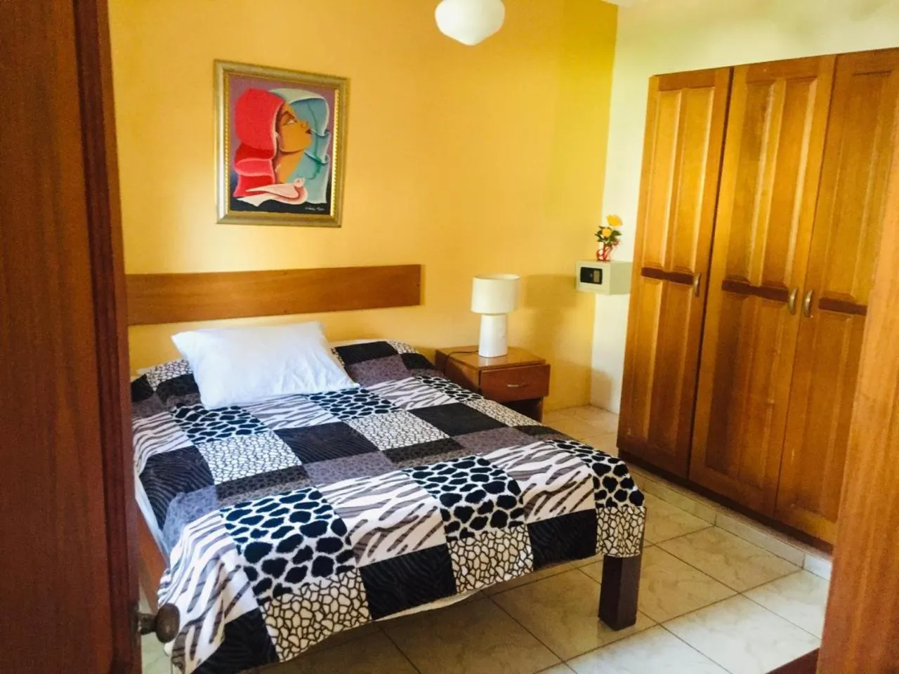 Bed in Aparthotel Michaela