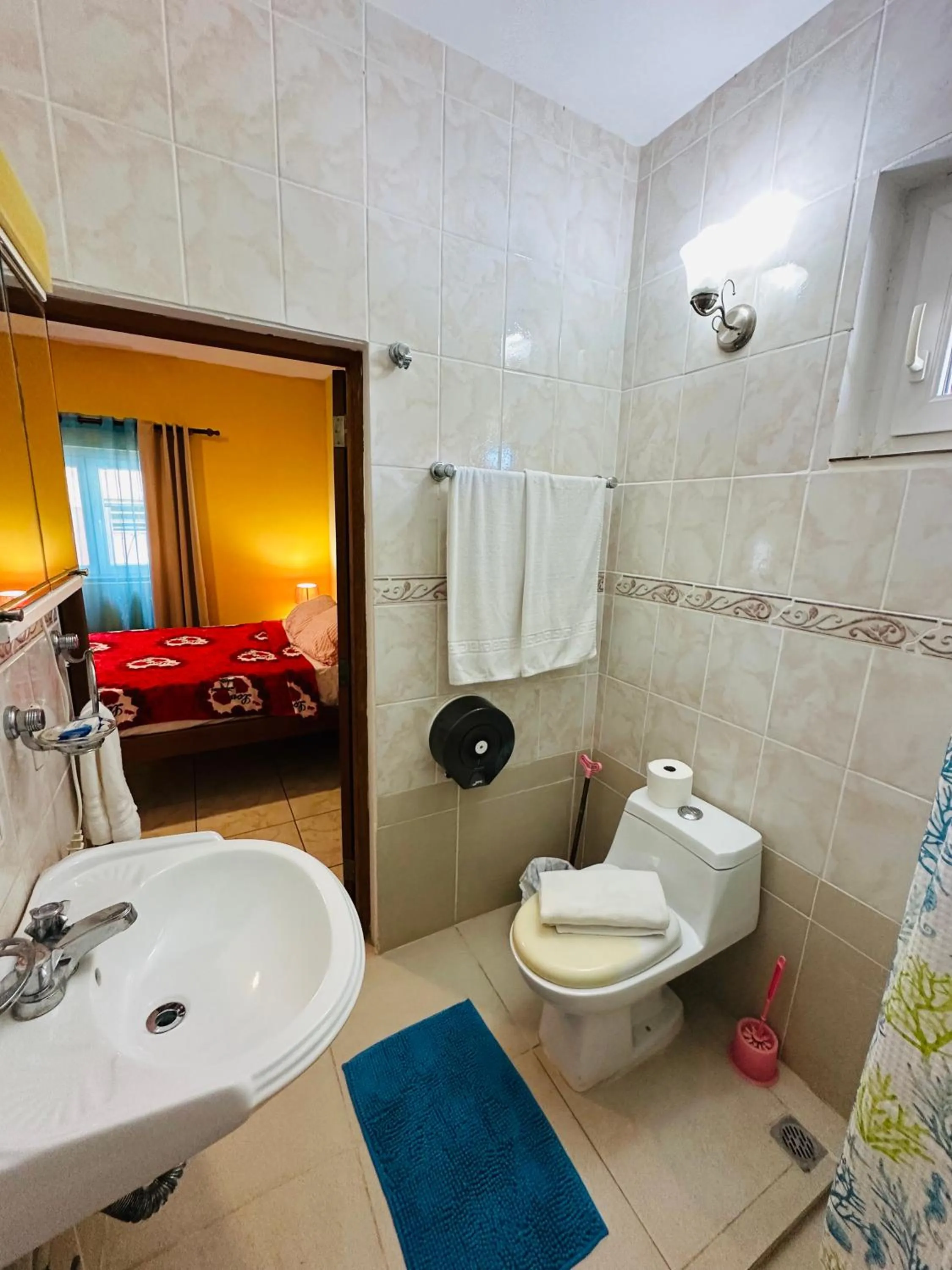 Shower in Aparthotel Michaela