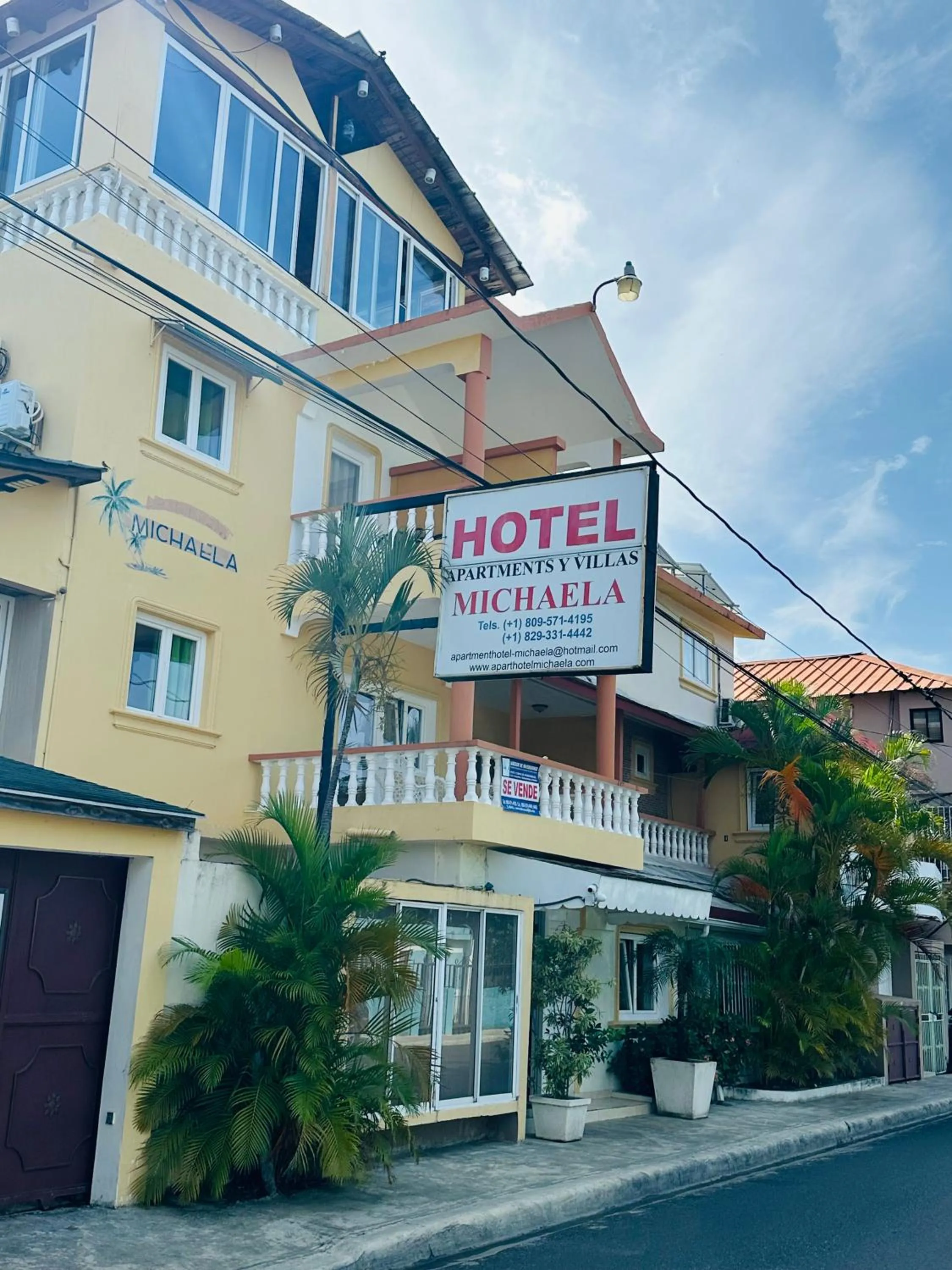 Property building in Aparthotel Michaela