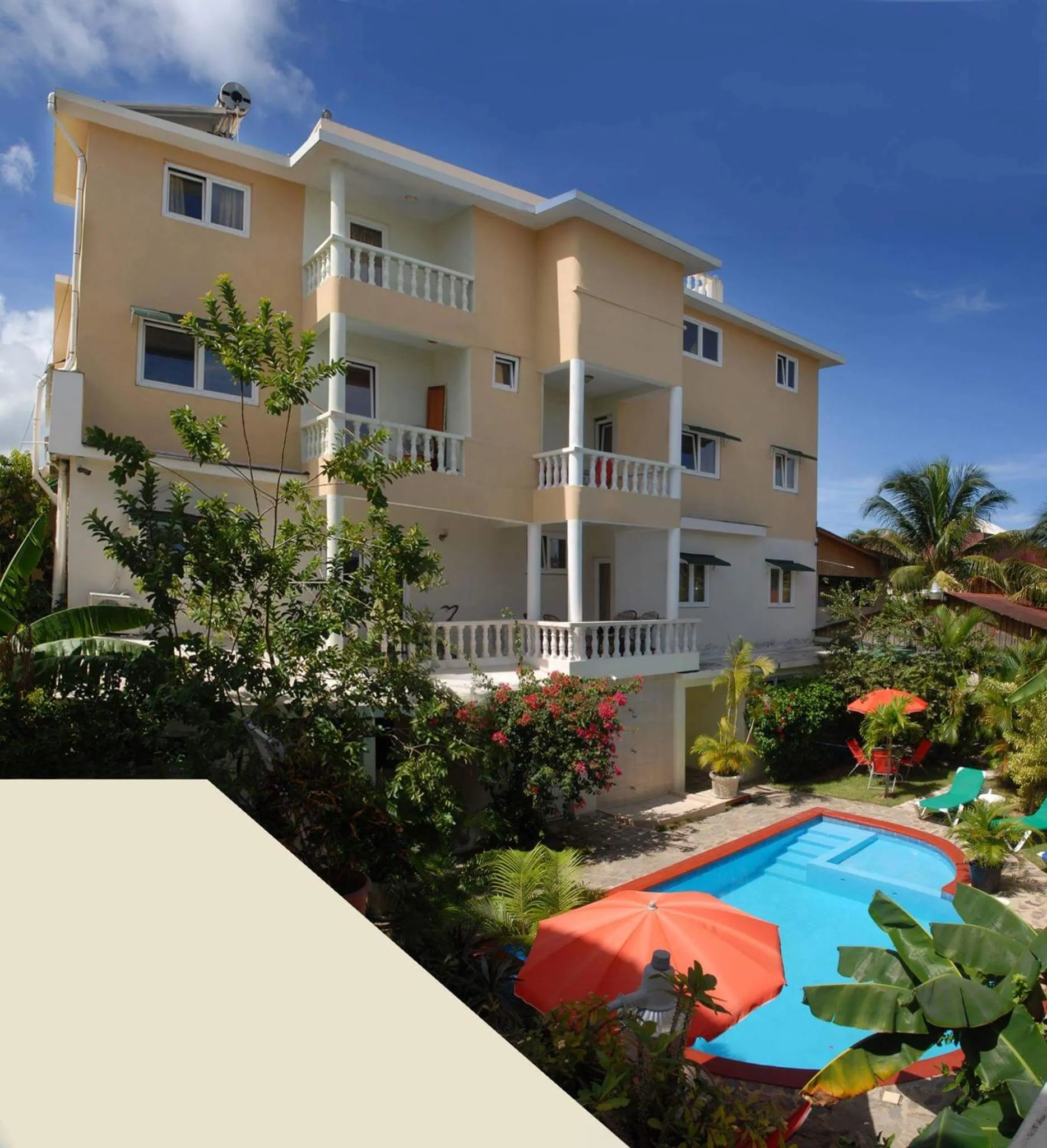 Property building in Aparthotel Michaela