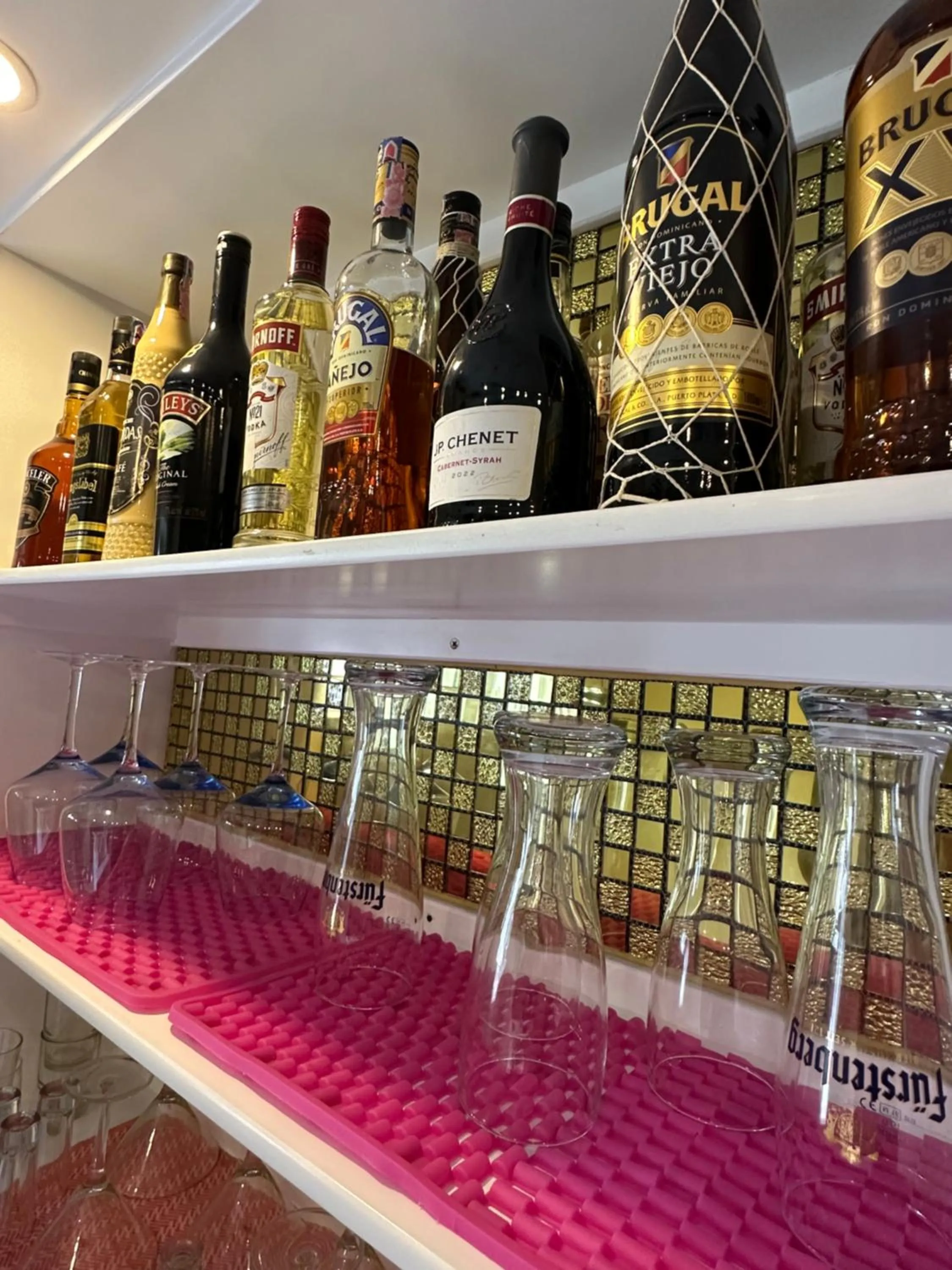 Lounge or bar in Aparthotel Michaela