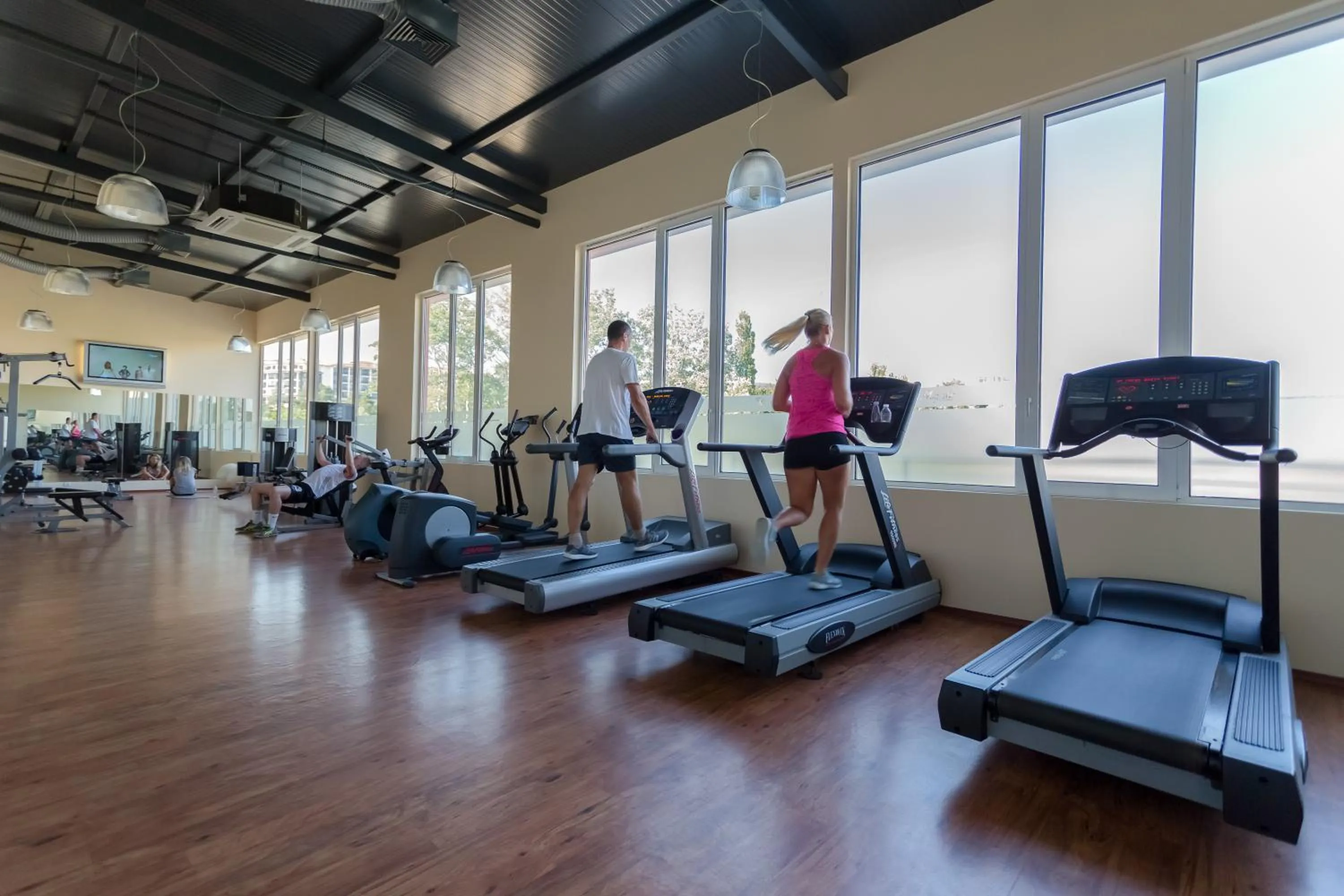 Fitness centre/facilities in DIT Majestic Beach Resort