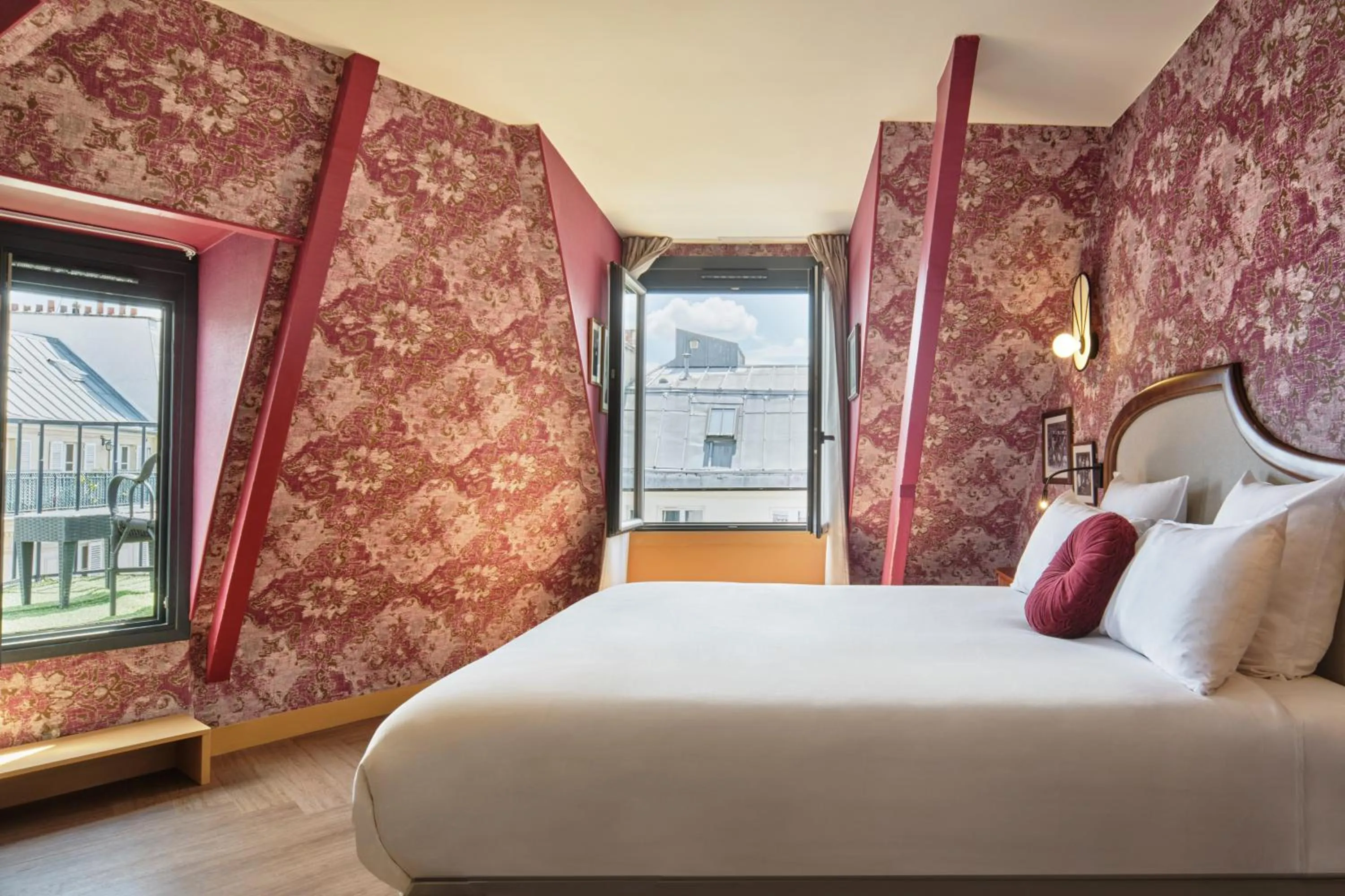 Bedroom, Bed in Hôtel Joséphine by Happyculture