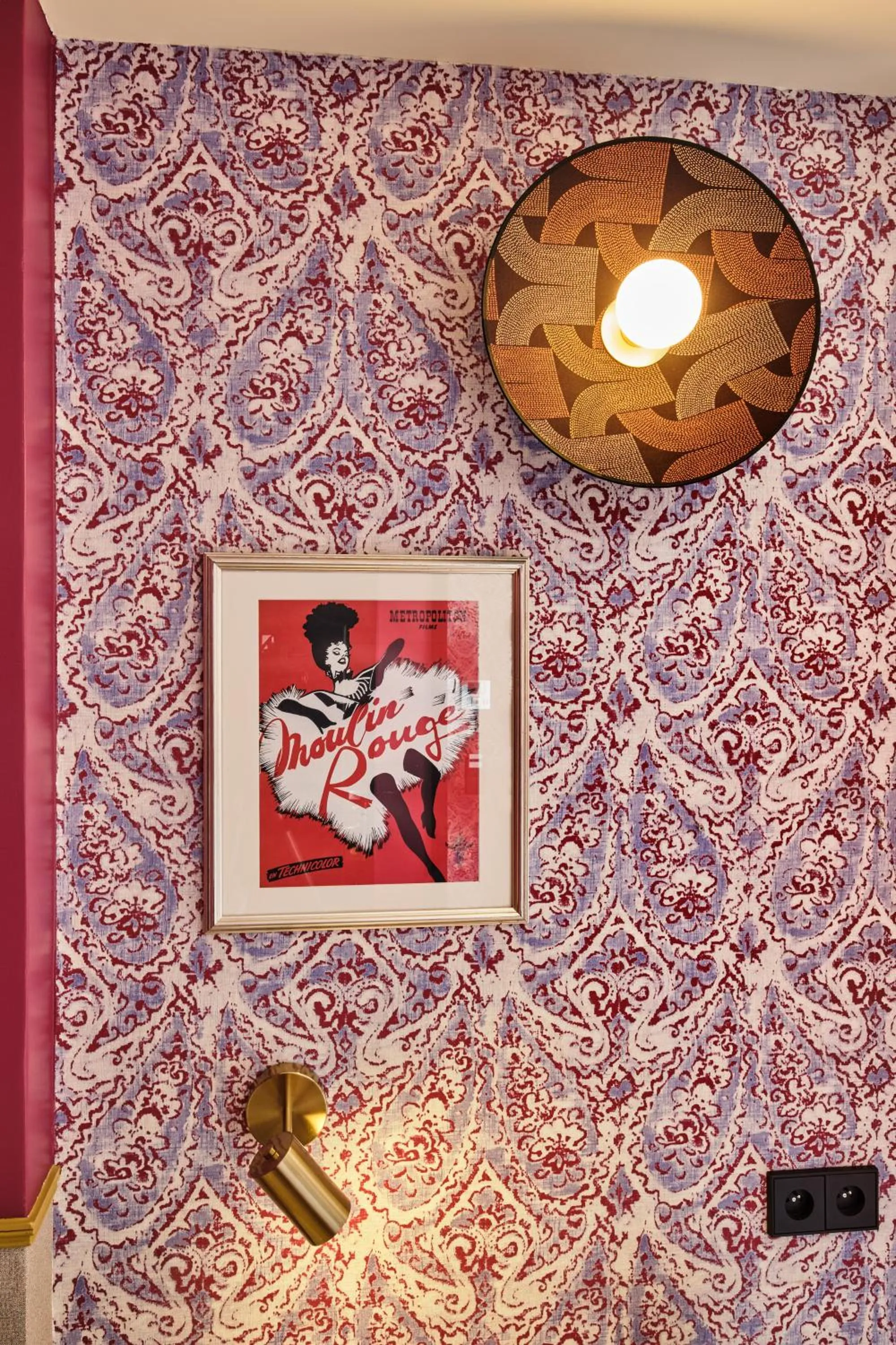 Decorative detail in Hôtel Joséphine by Happyculture