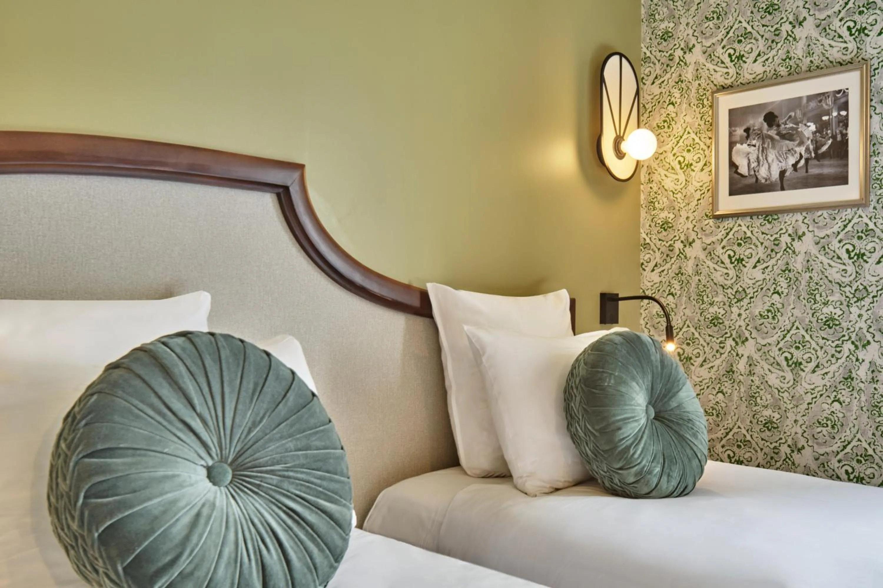 Bedroom, Bed in Hôtel Joséphine by Happyculture