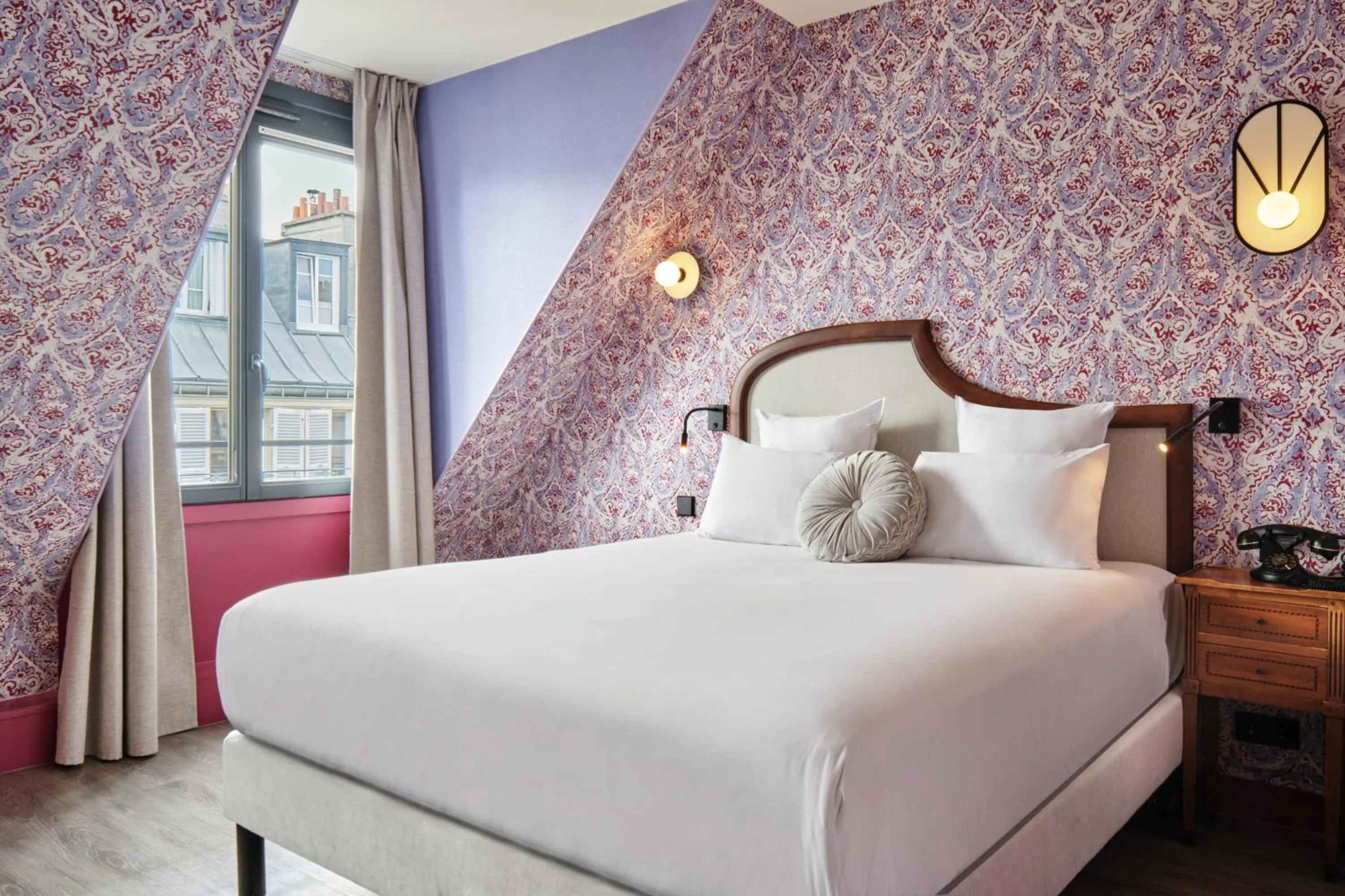Bedroom, Bed in Hôtel Joséphine by Happyculture