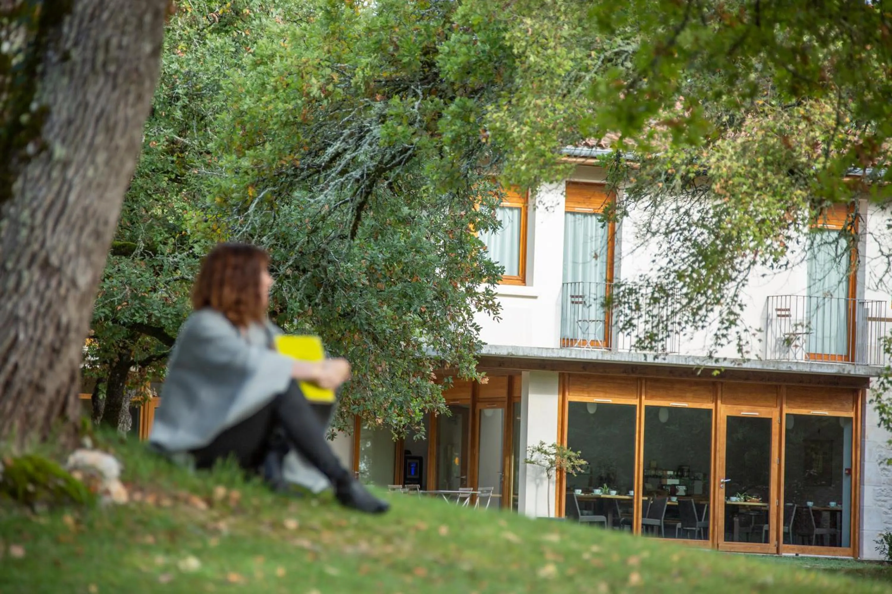View (from property/room) in Hôtel Les Esclargies