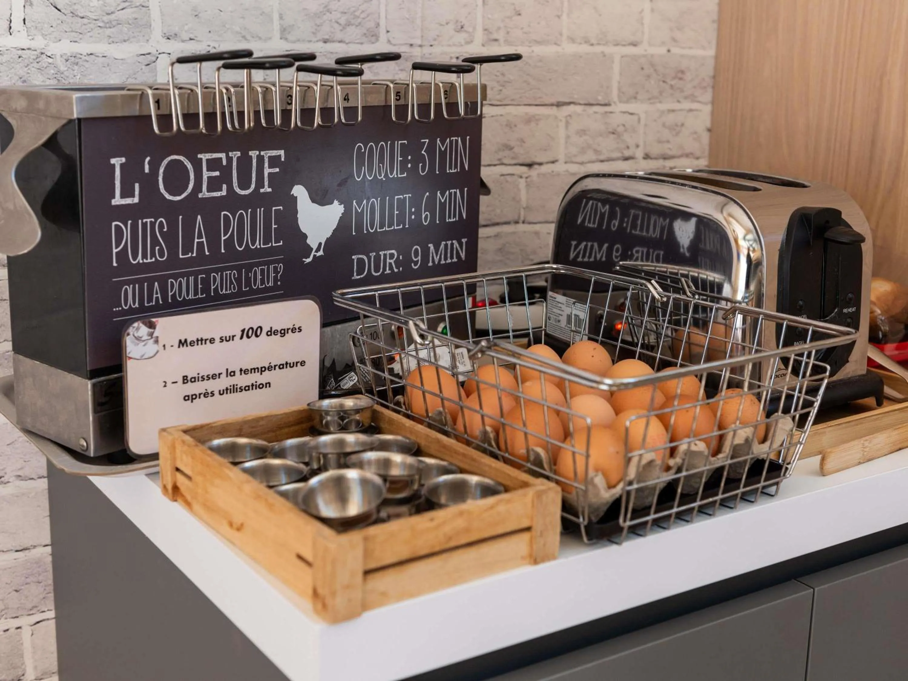 Breakfast in ibis Lyon Est Bron