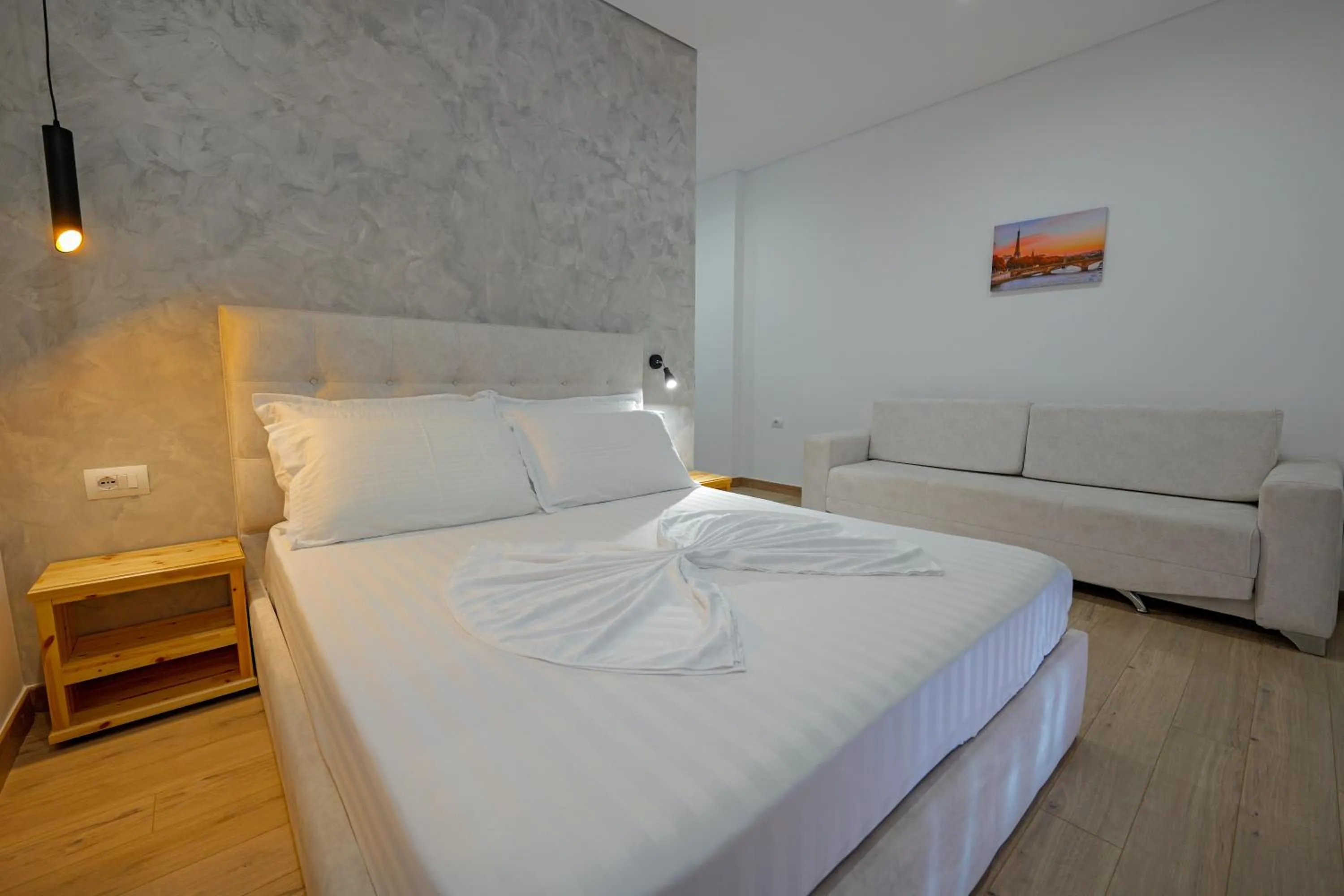 Bed in Villa Juna Beach