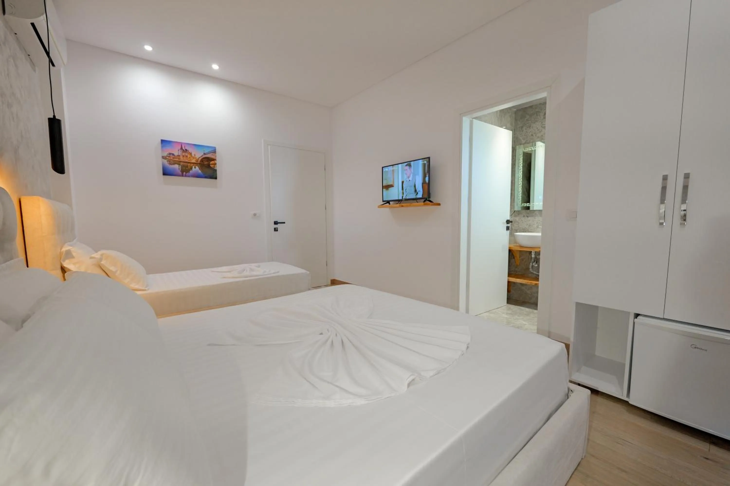 Bed in Villa Juna Beach