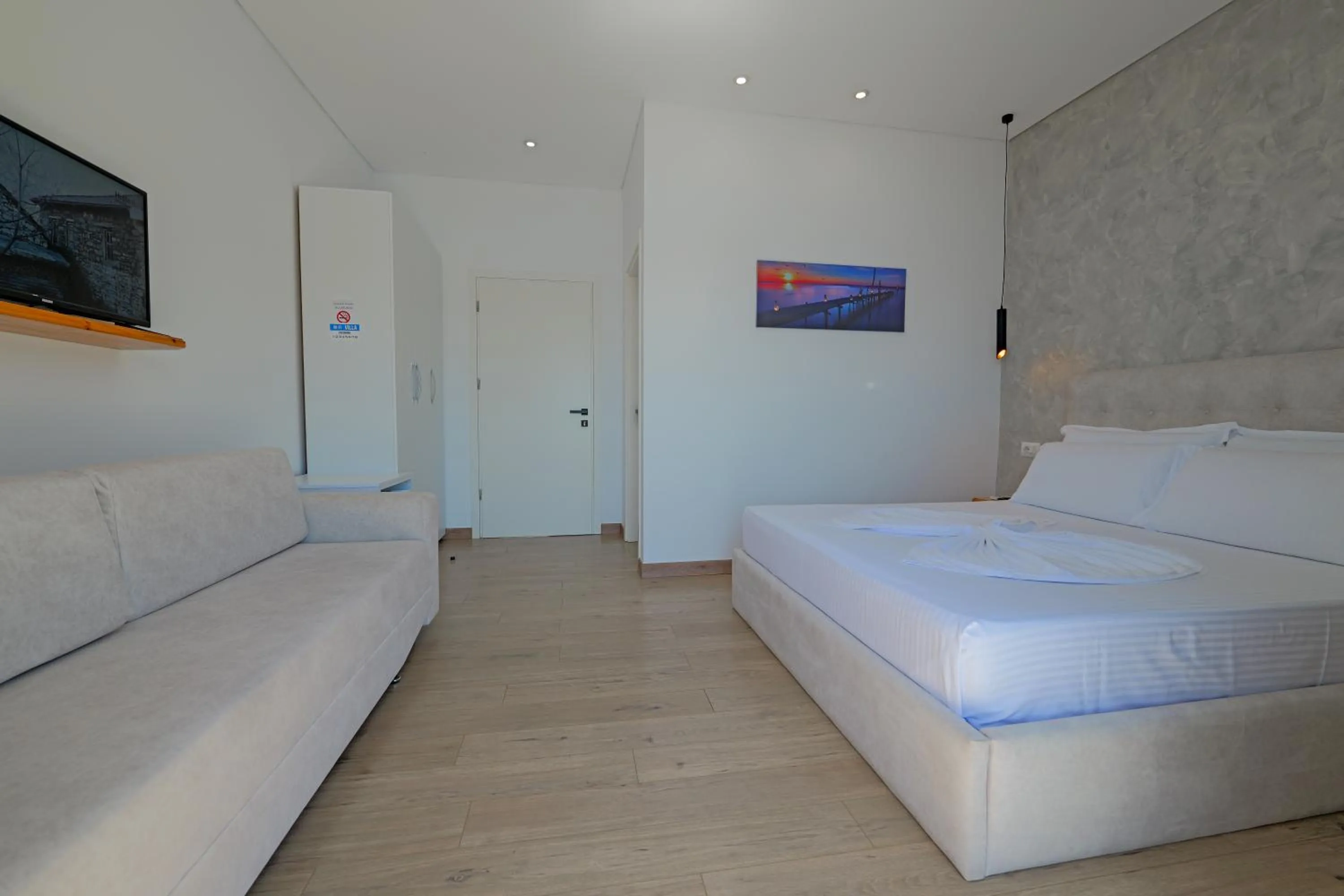 Bed in Villa Juna Beach