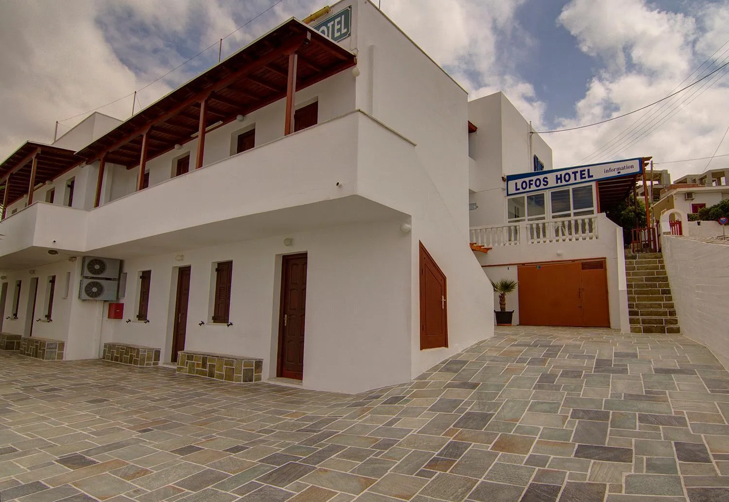 Property building in Hotel Lofos - The Hill