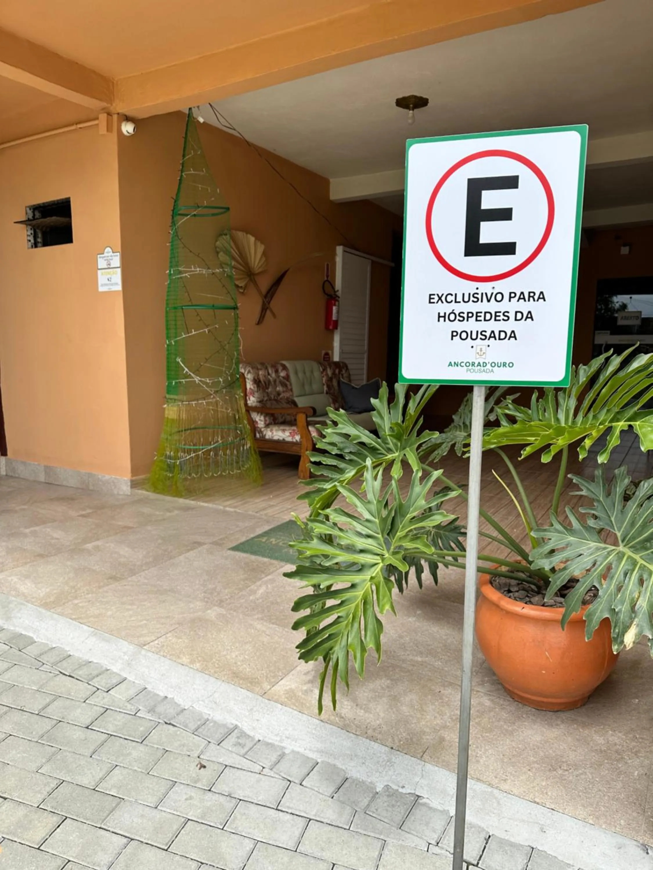 Parking in Ancoradouro Pousada