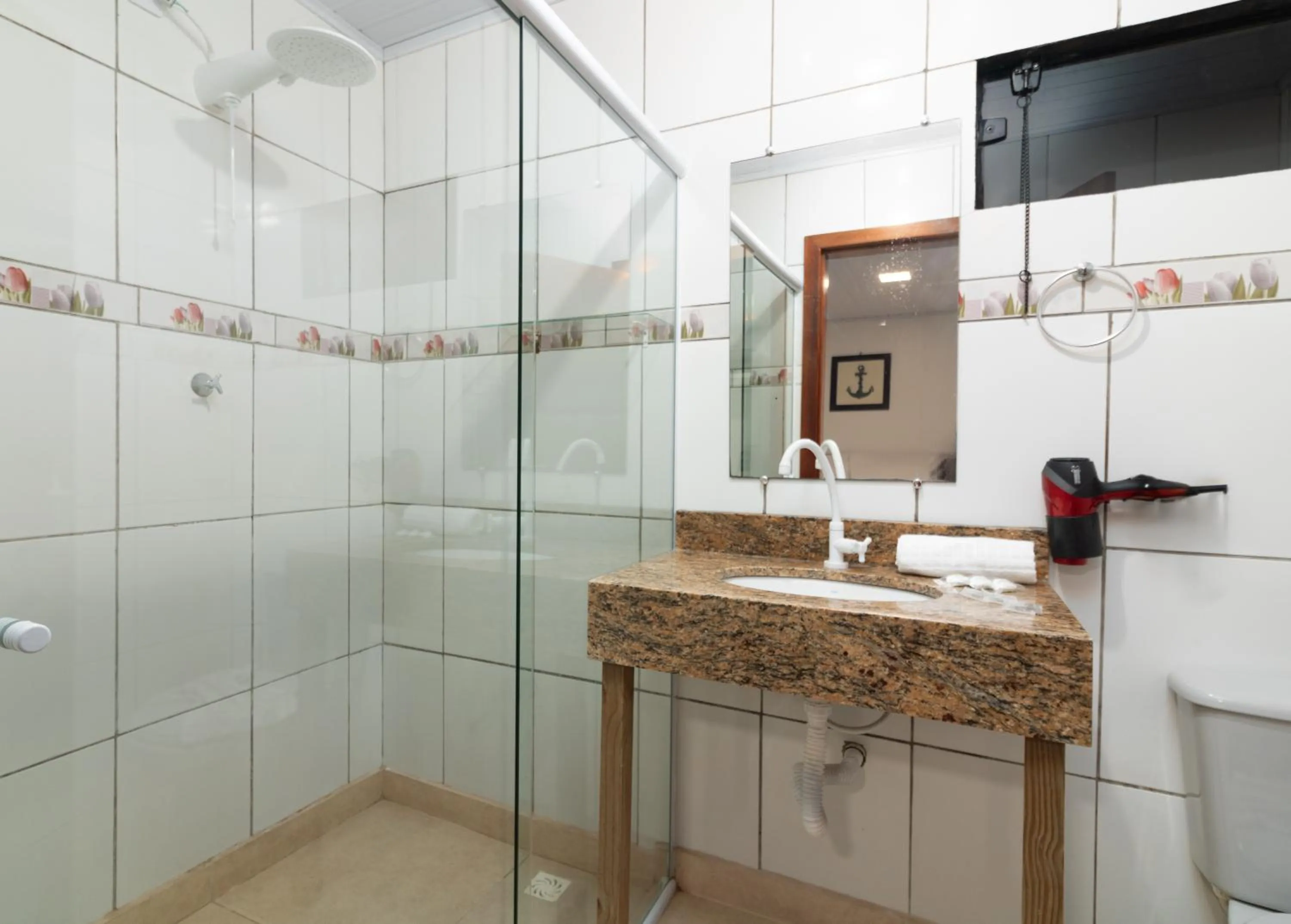 Bathroom in Ancoradouro Pousada